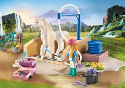 Isabella & Lioness mit Waschplatz-PLAYMOBIL Best Sale