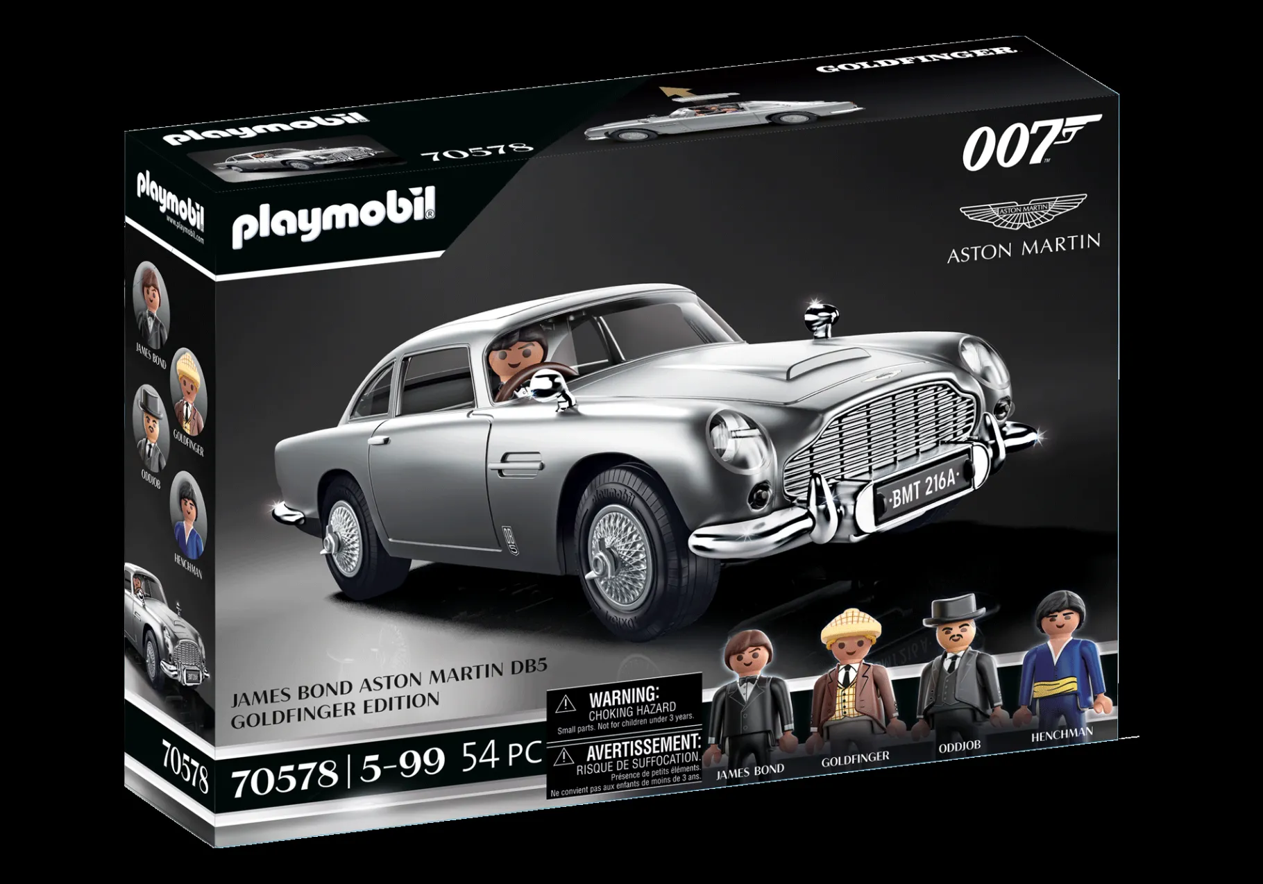 James Bond Aston Martin DB5 - Goldfinger Edition-PLAYMOBIL Store