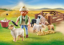 Junger Schäfer mit Schafen-PLAYMOBIL Discount