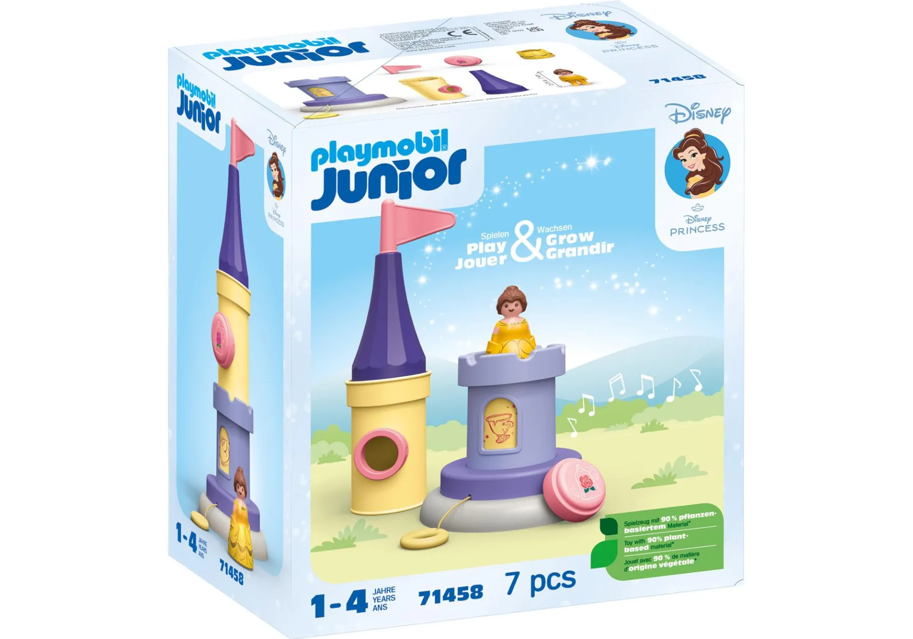 JUNIOR & Disney: Belles Spielturm mit Melodie-PLAYMOBIL Clearance