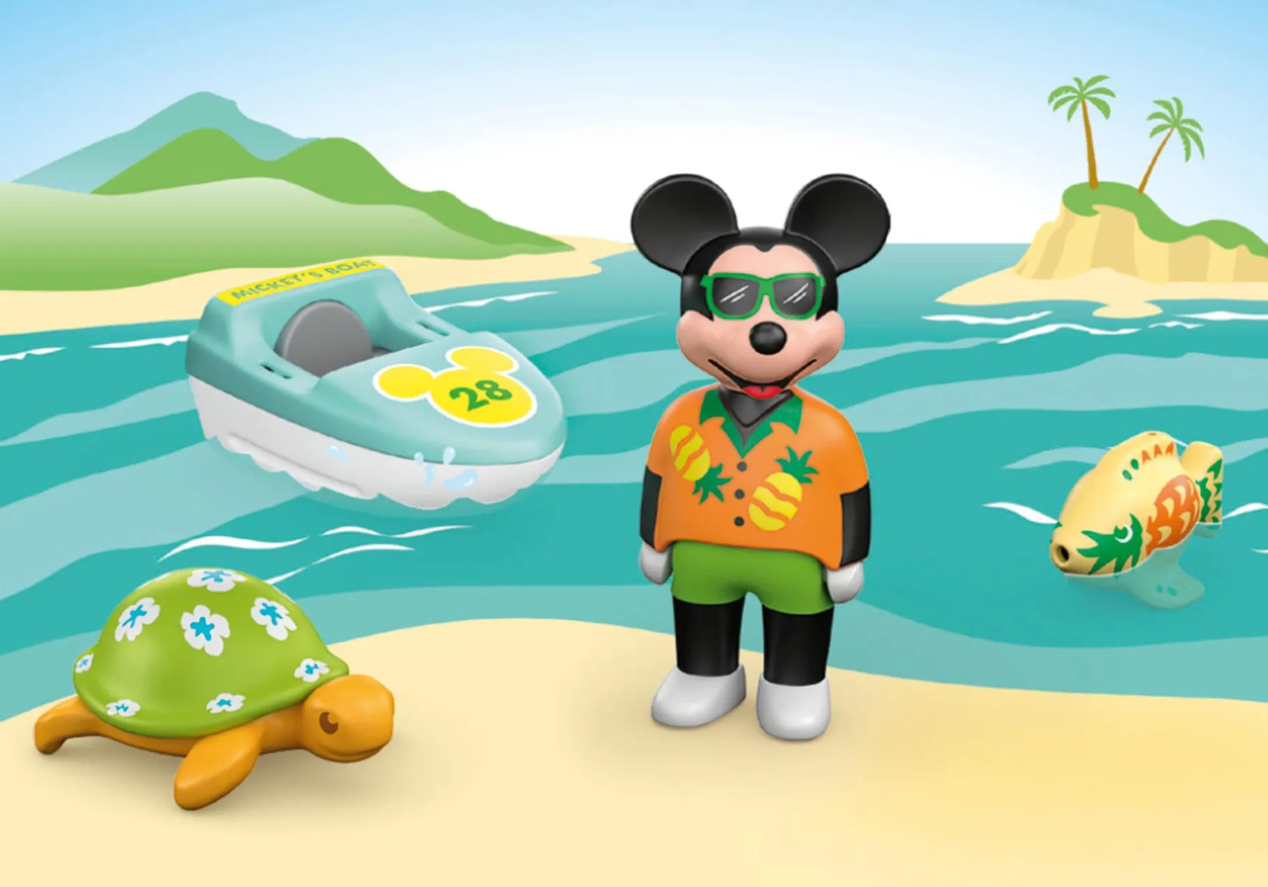 JUNIOR & Disney: Micky Maus' Bootstour-PLAYMOBIL Store