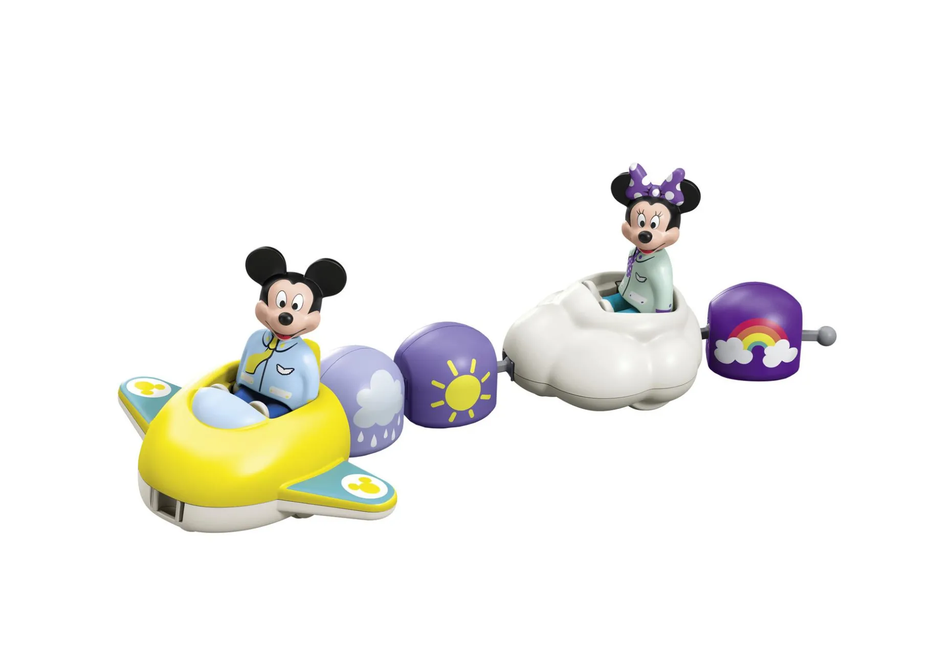 JUNIOR & Disney: Micky Maus' & Minnie Maus' Wolkenflug-PLAYMOBIL Discount