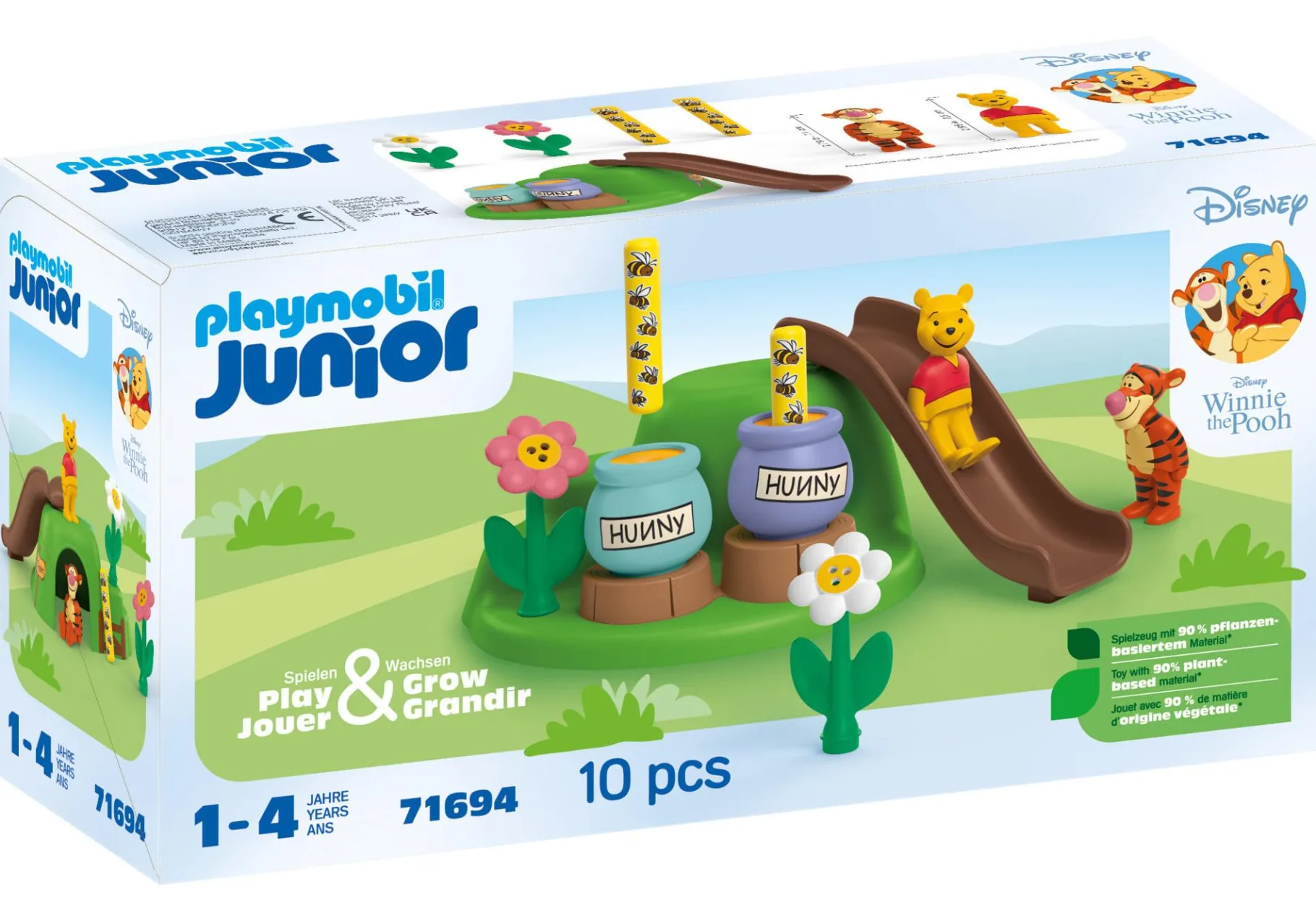 JUNIOR & Disney: Winnie Puuhs & Tiggers Bienengarten-PLAYMOBIL Best Sale