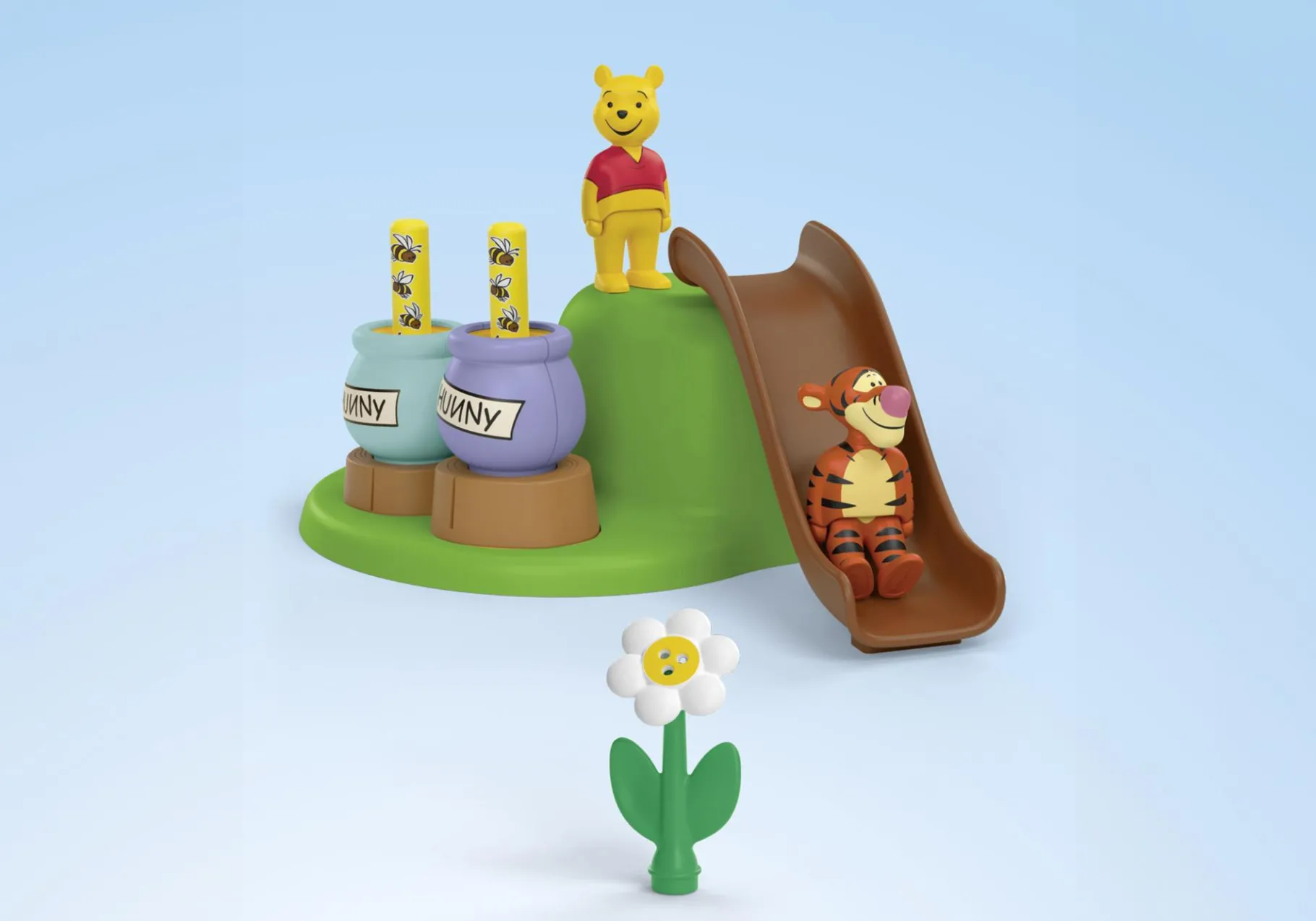 JUNIOR & Disney: Winnie Puuhs & Tiggers Bienengarten-PLAYMOBIL Best Sale