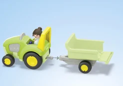 JUNIOR: Bauernhof-Abenteuer mit Traktor, Anhänger und tierischen-PLAYMOBIL Hot