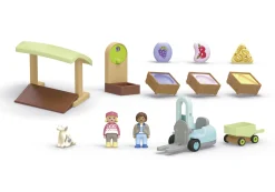 JUNIOR: Bio-Marktstand & Gabelstapler-PLAYMOBIL Online