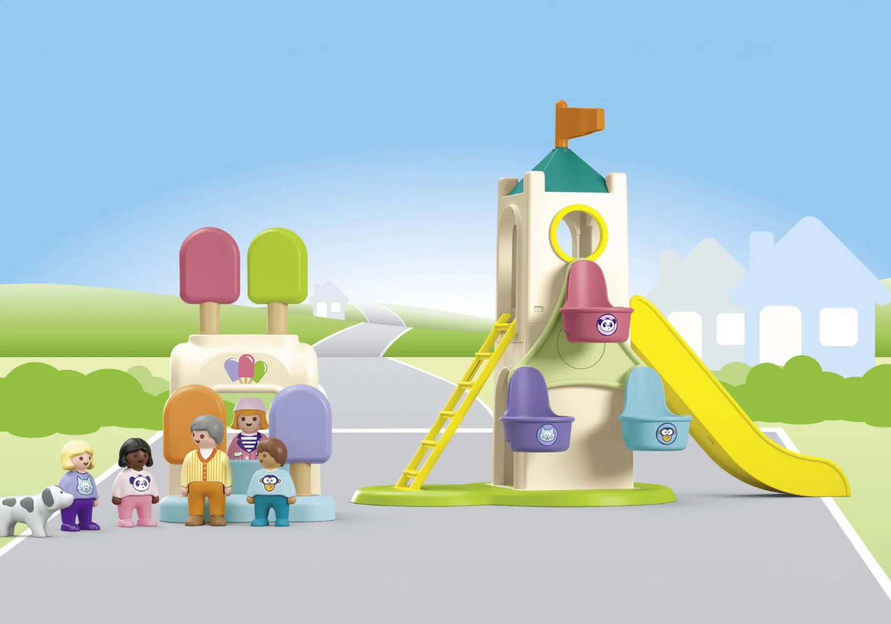 JUNIOR: Erlebnisturm mit Eisstand-PLAYMOBIL Fashion