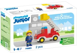 JUNIOR: Feuerwehrleiterfahrzeug-PLAYMOBIL Shop
