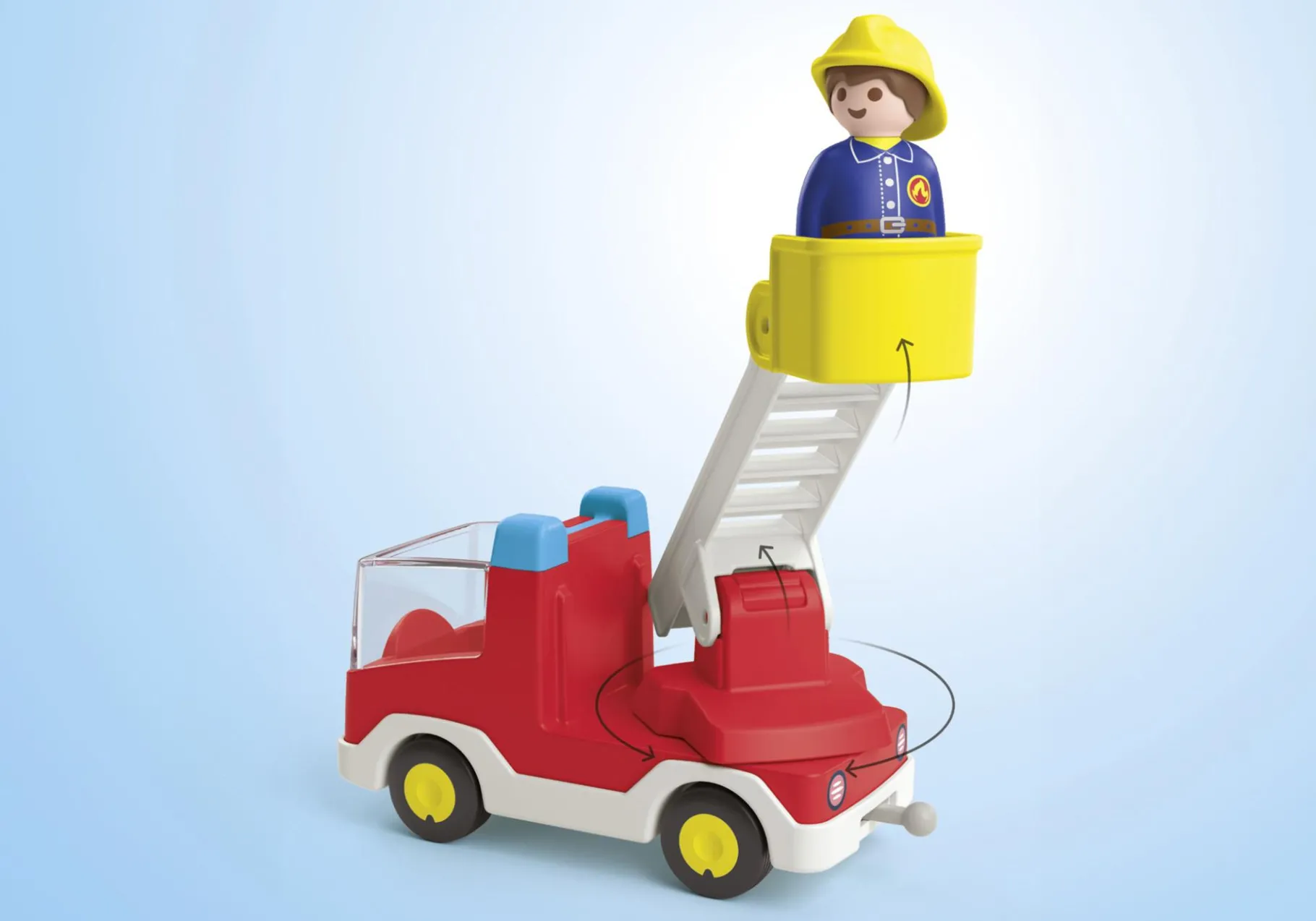 JUNIOR: Feuerwehrleiterfahrzeug-PLAYMOBIL Shop