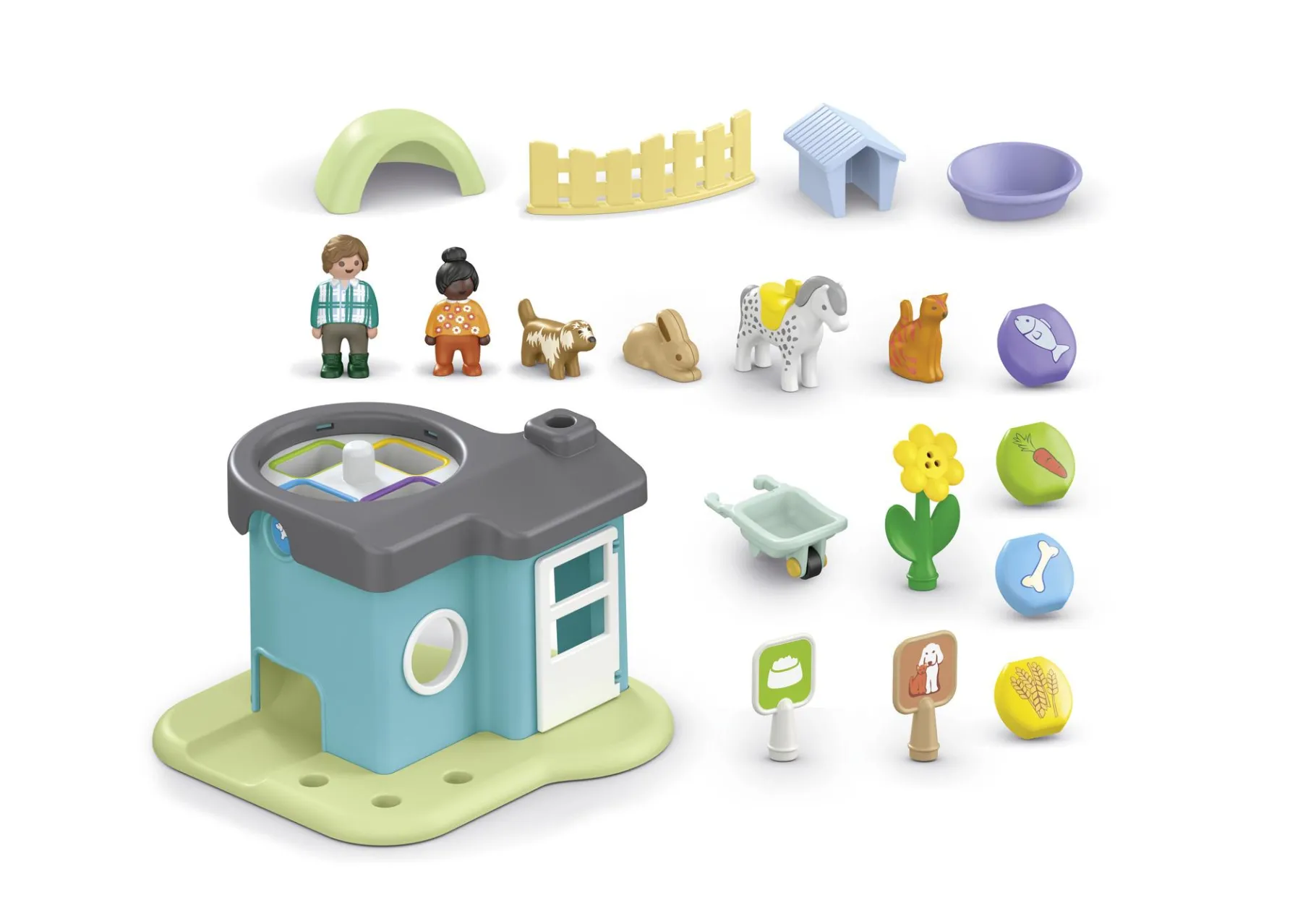 JUNIOR: Tierpension mit Futterspender-PLAYMOBIL Cheap