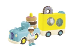 JUNIOR: Verrückter Donut Truck mit Stapel- und Sortierfunktion-PLAYMOBIL Flash Sale