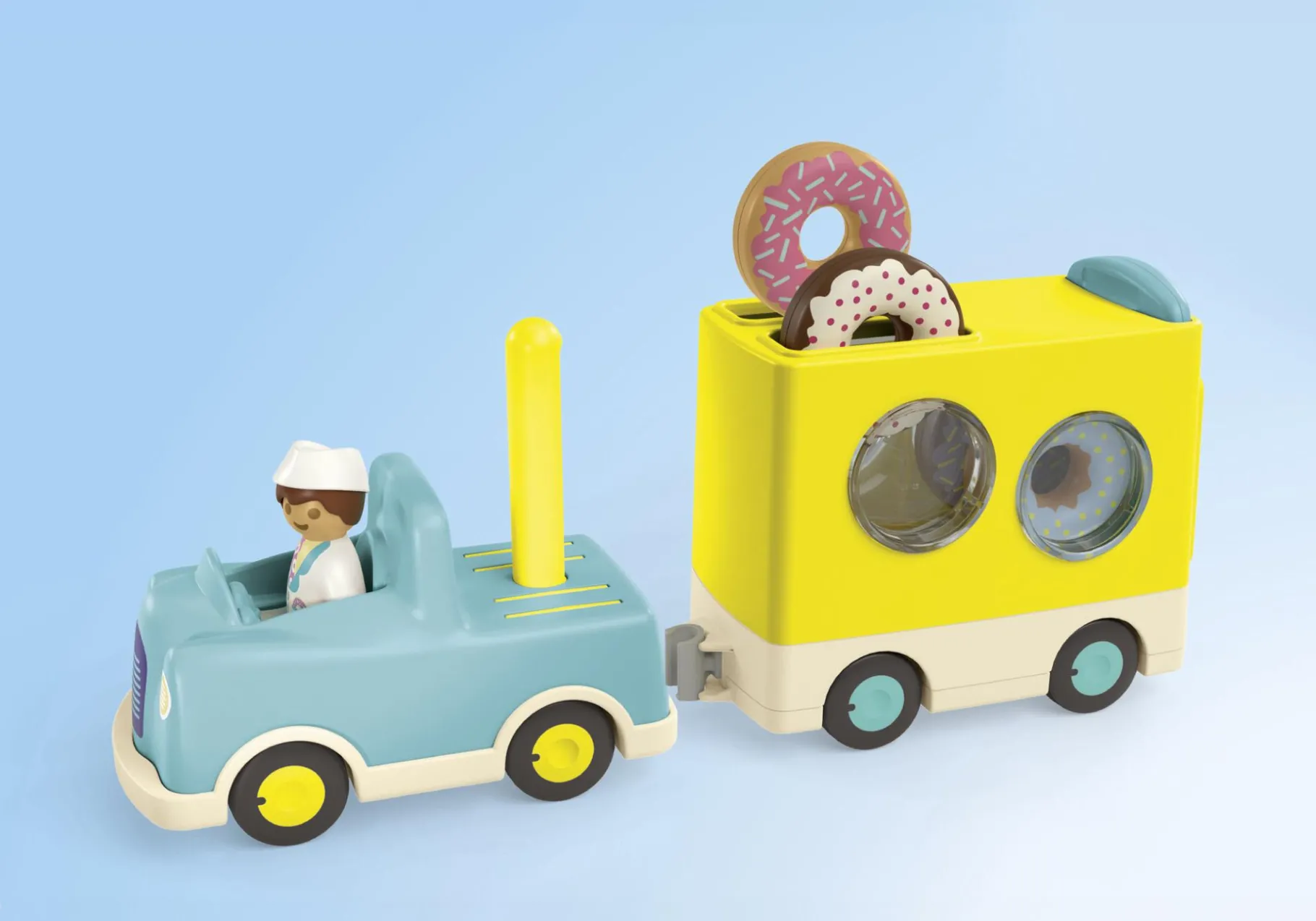 JUNIOR: Verrückter Donut Truck mit Stapel- und Sortierfunktion-PLAYMOBIL Flash Sale