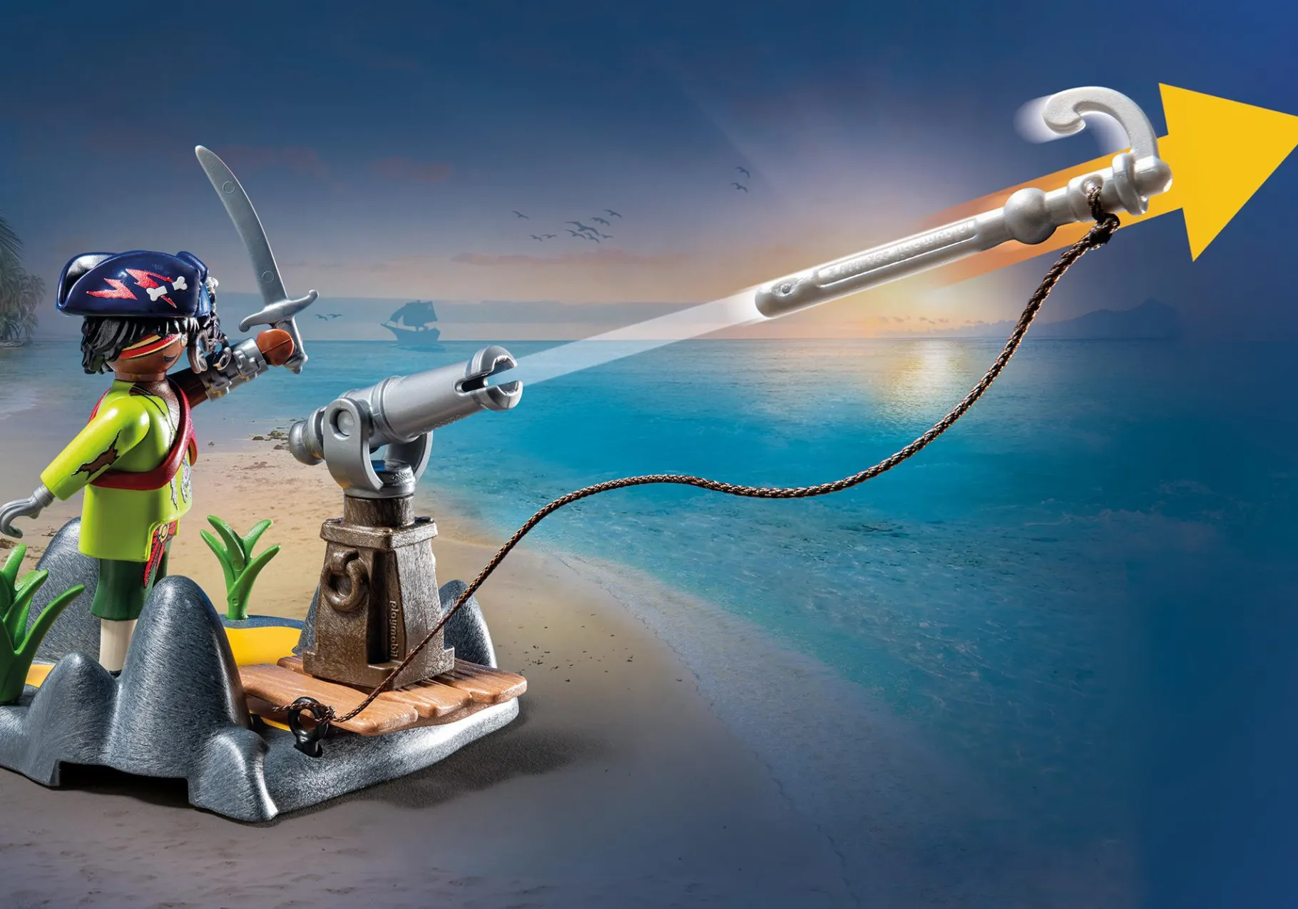 Kampf gegen die Riesenkrabbe-PLAYMOBIL Flash Sale