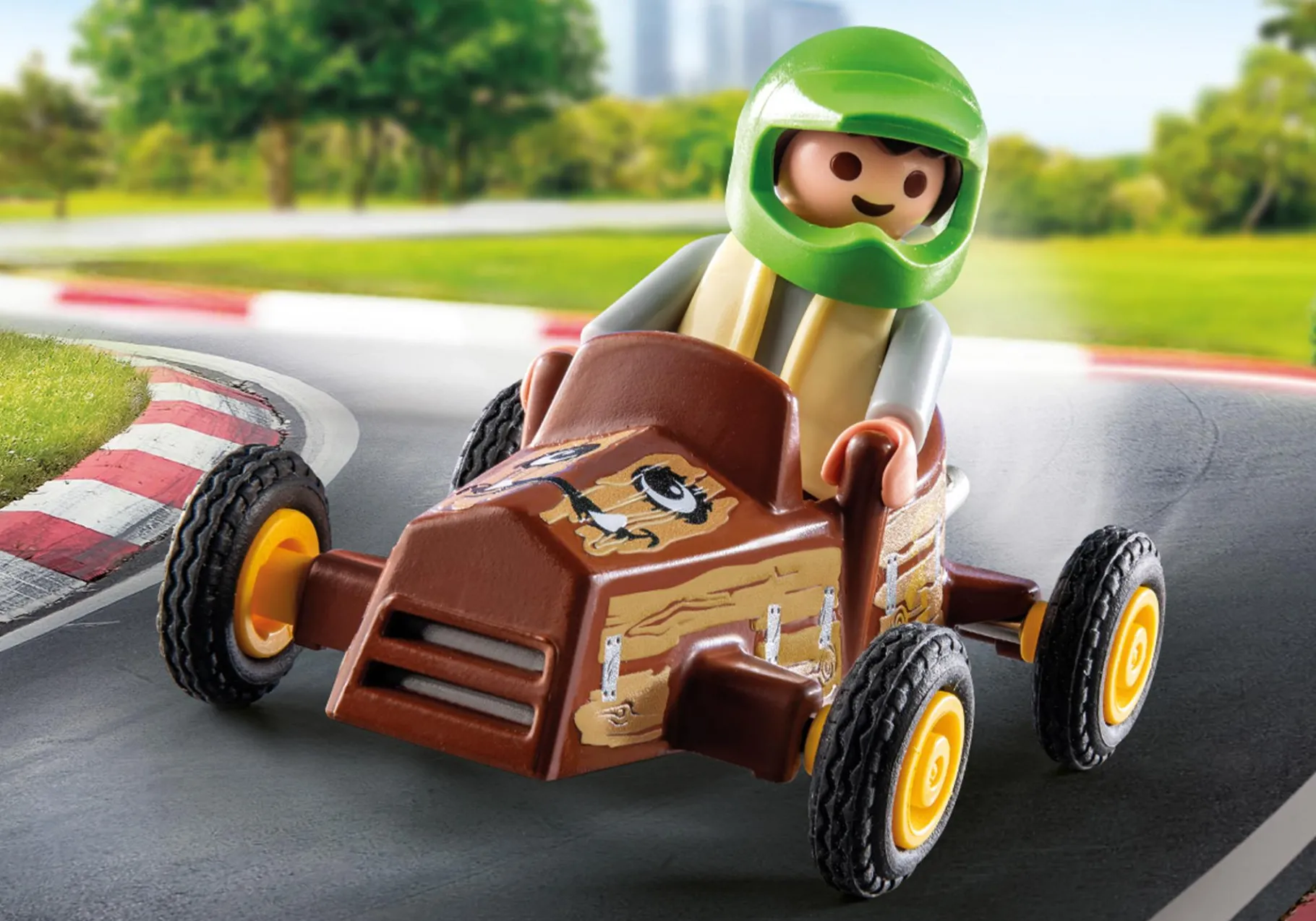 Kind mit Kart-PLAYMOBIL Hot