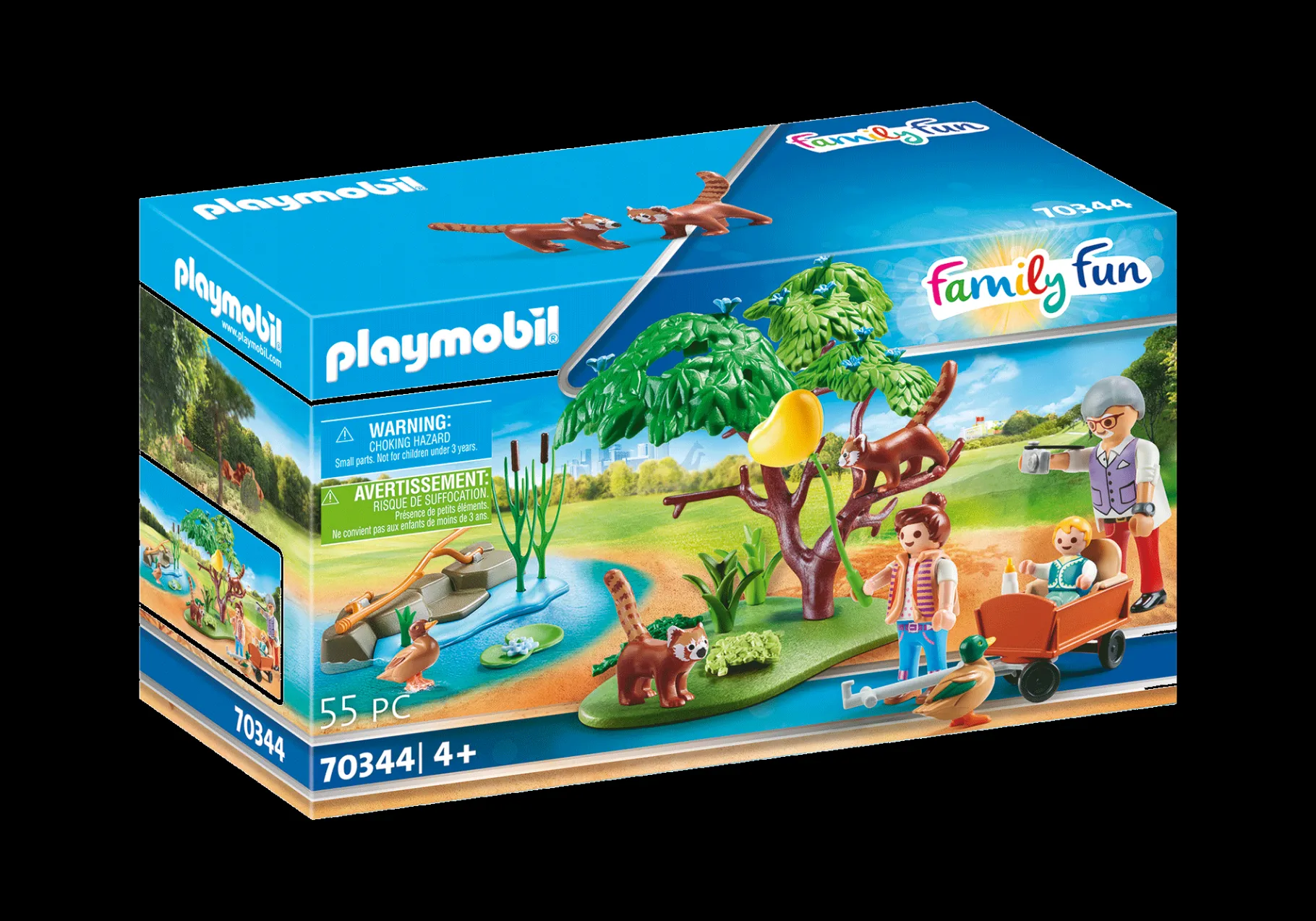 Kleine Pandas im Freigehege-PLAYMOBIL New