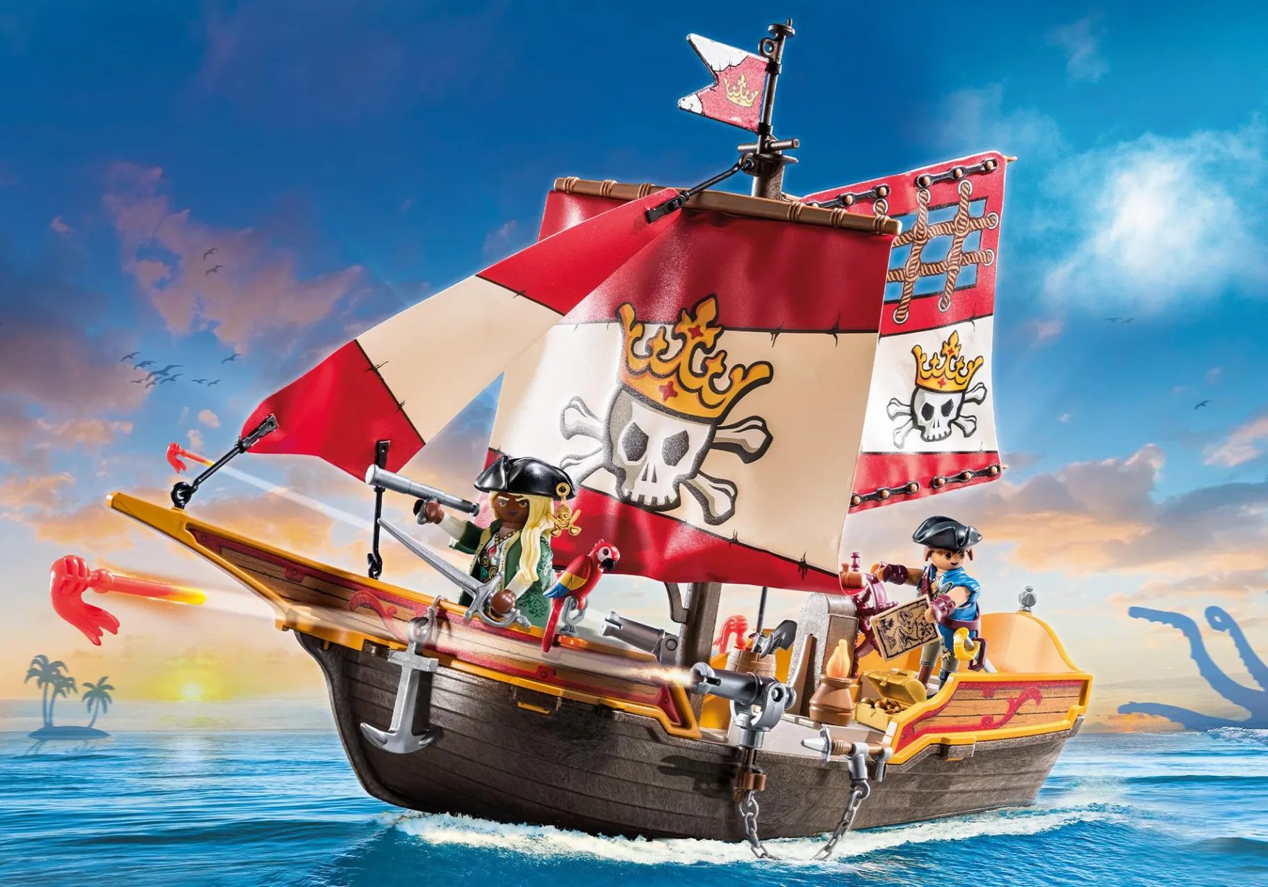 Kleines Piratenschiff-PLAYMOBIL Fashion