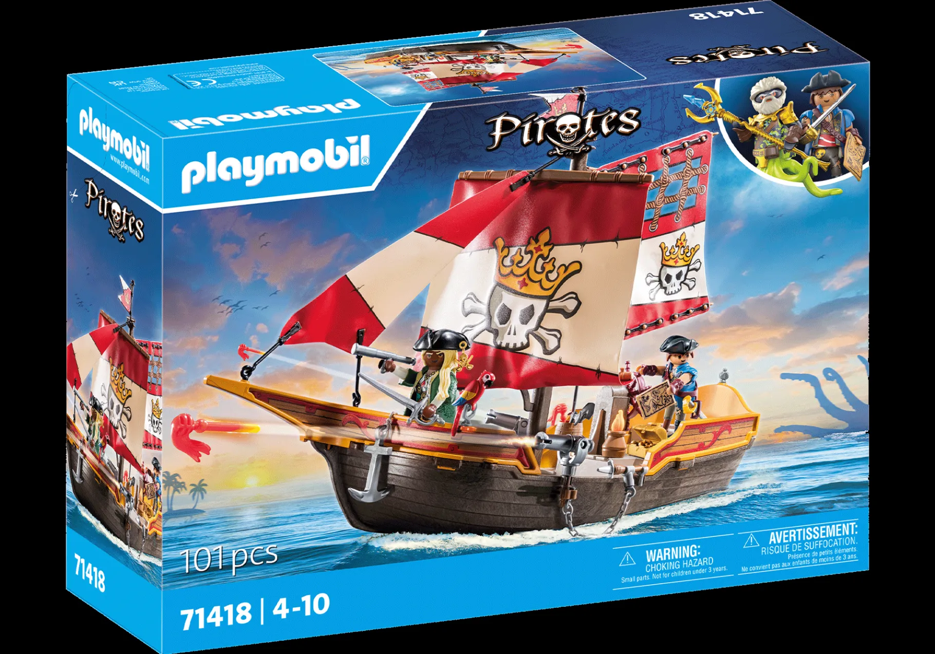 Kleines Piratenschiff-PLAYMOBIL Fashion