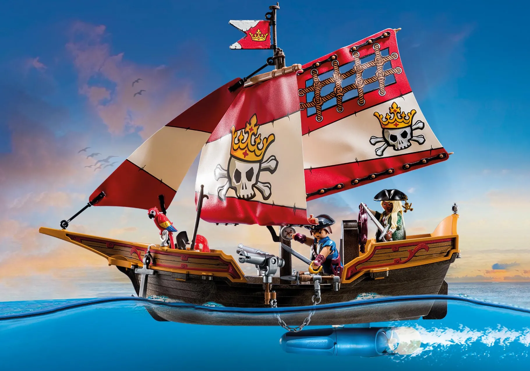 Kleines Piratenschiff-PLAYMOBIL Fashion