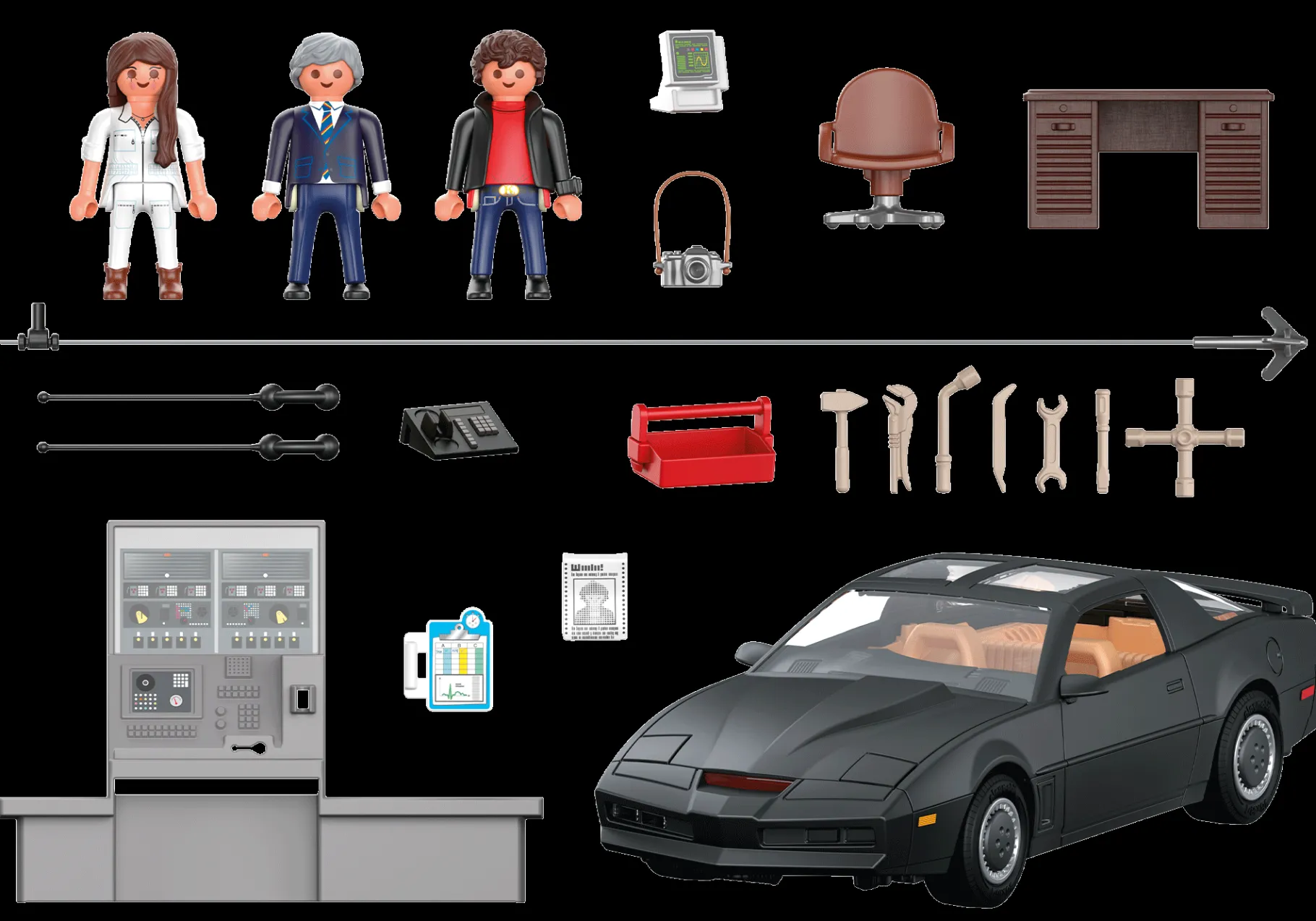 Knight Rider - K.I.T.T.-PLAYMOBIL New
