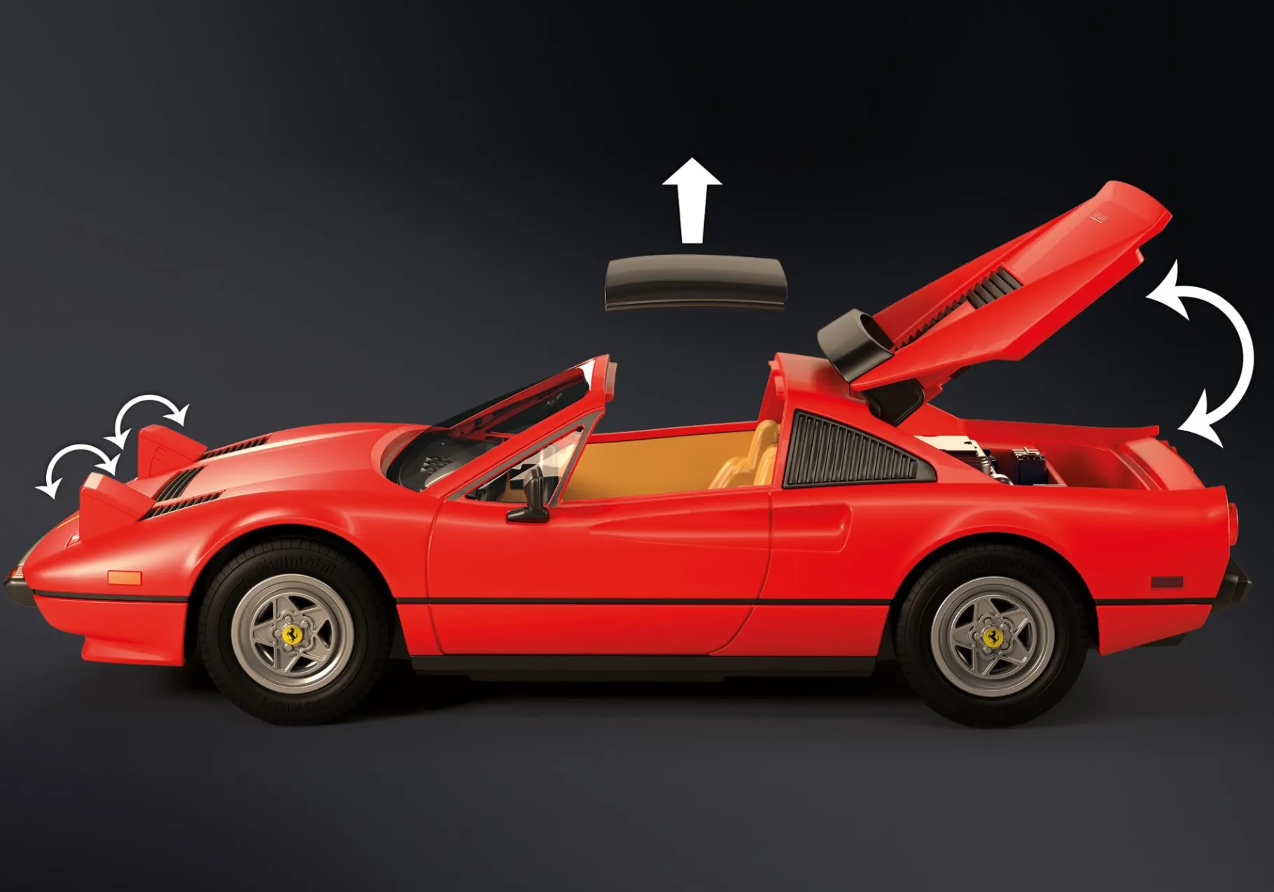 Magnum, p.i. Ferrari 308 GTS Quattrovalvole-PLAYMOBIL Outlet