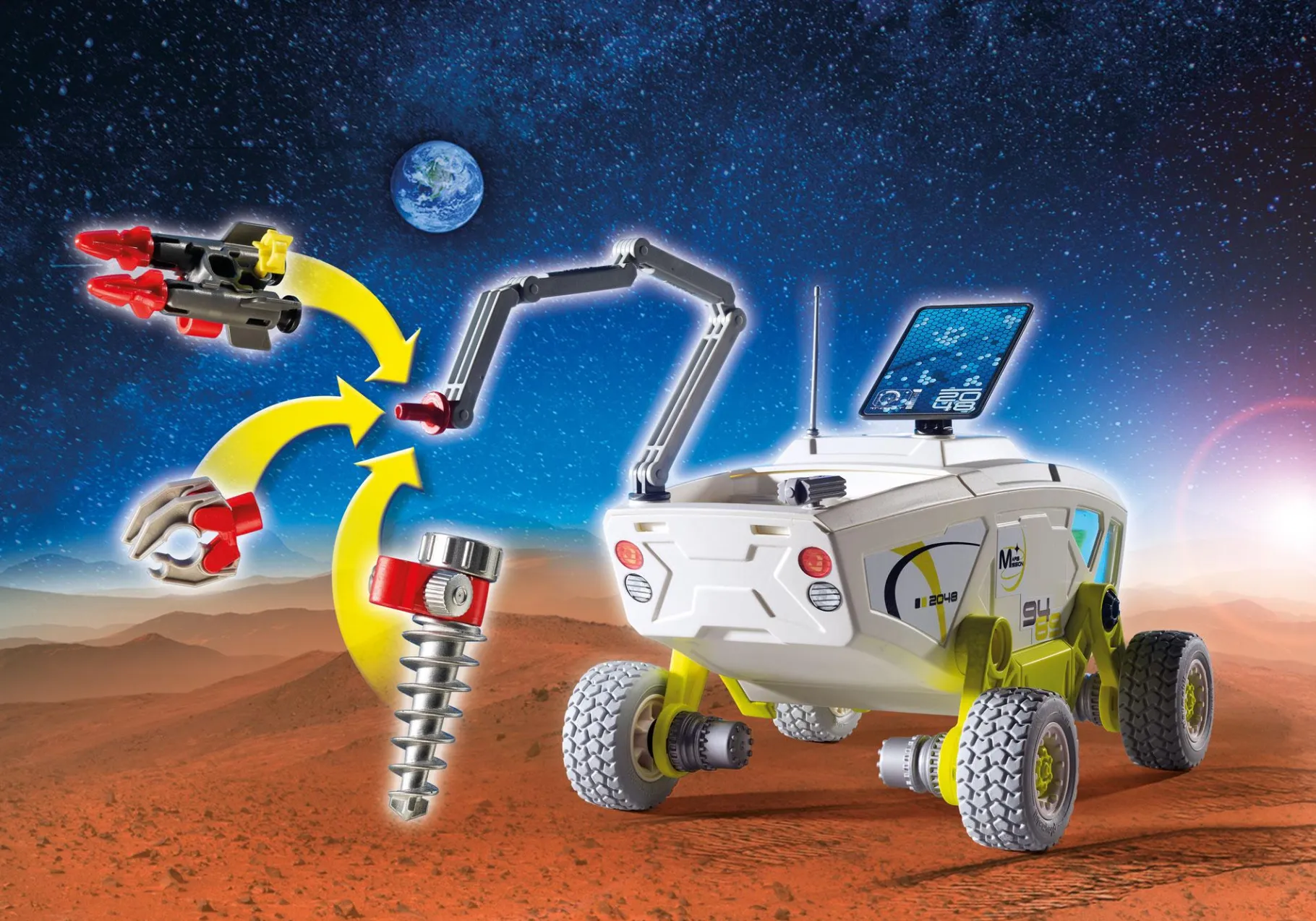 Mars-Erkundungsfahrzeug-PLAYMOBIL Flash Sale