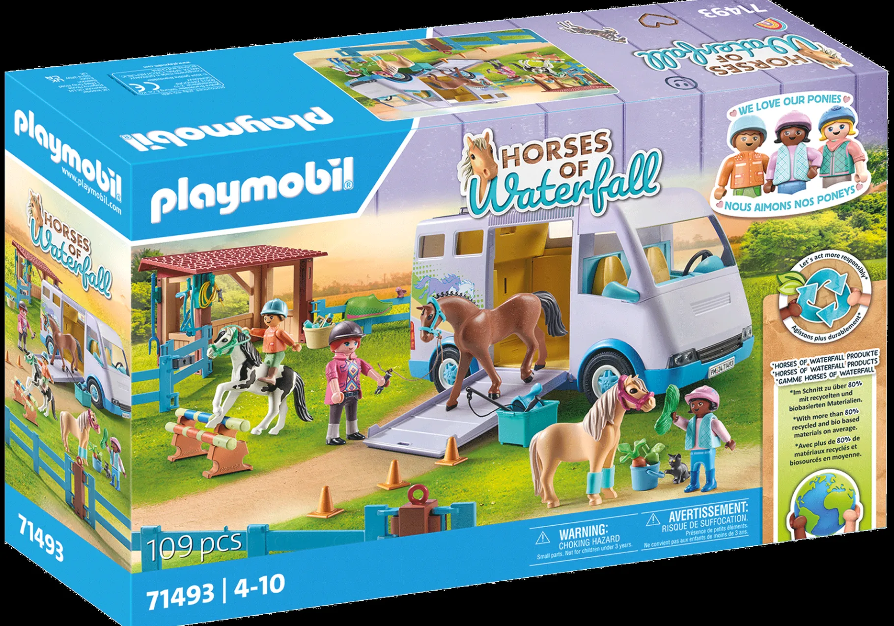 Mobile Reitschule-PLAYMOBIL Cheap