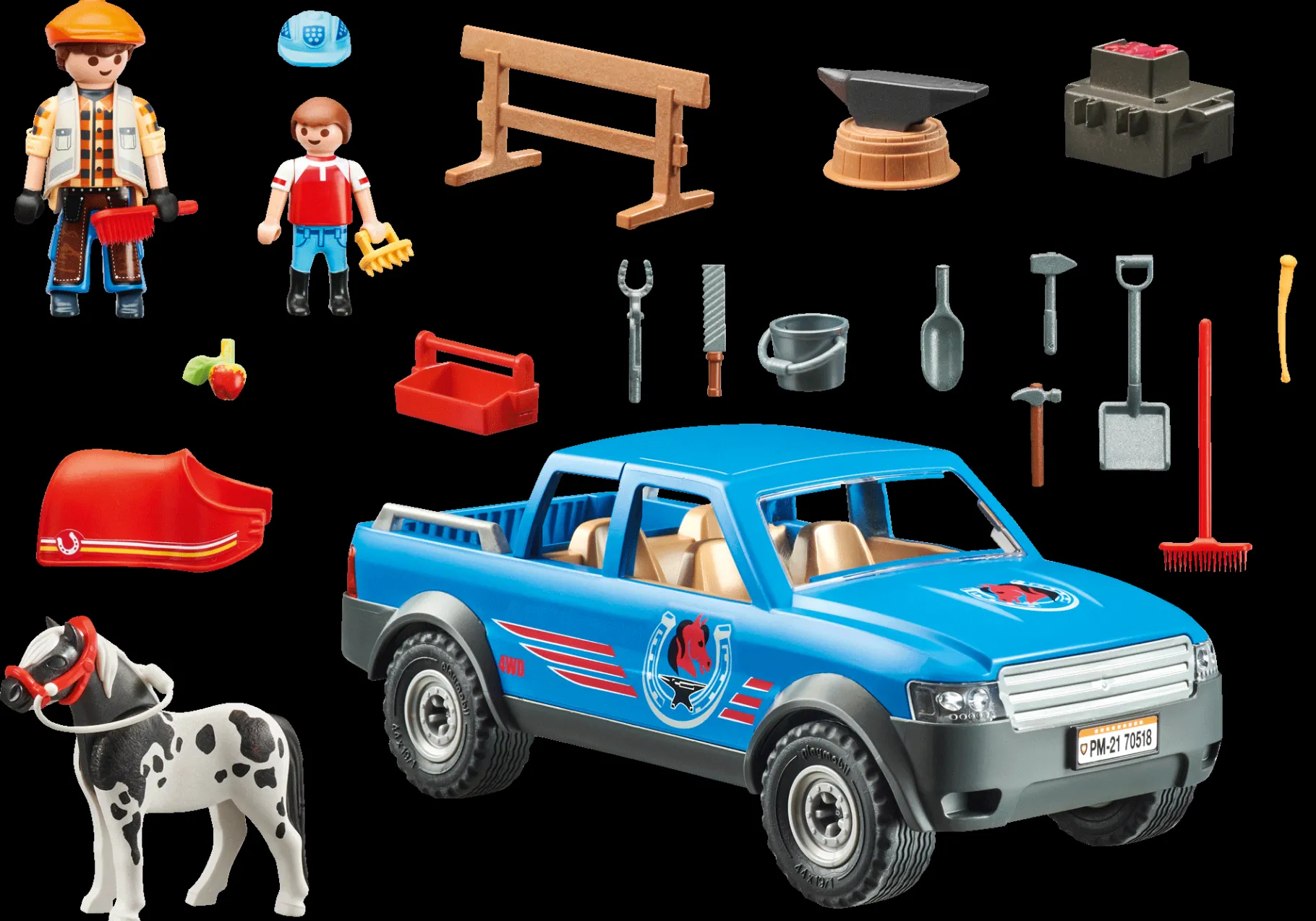Mobiler Hufschmied-PLAYMOBIL Best