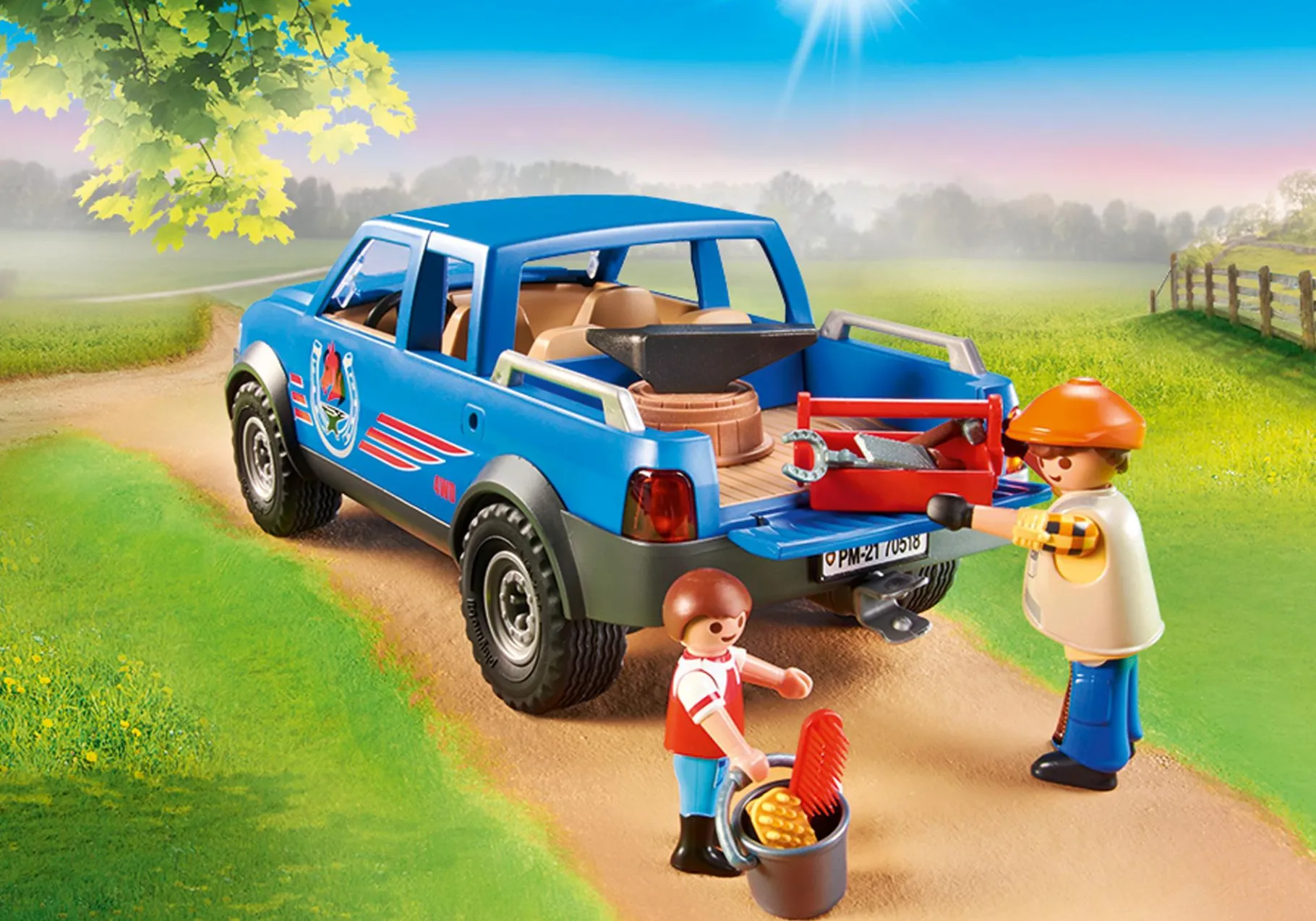 Mobiler Hufschmied-PLAYMOBIL Best