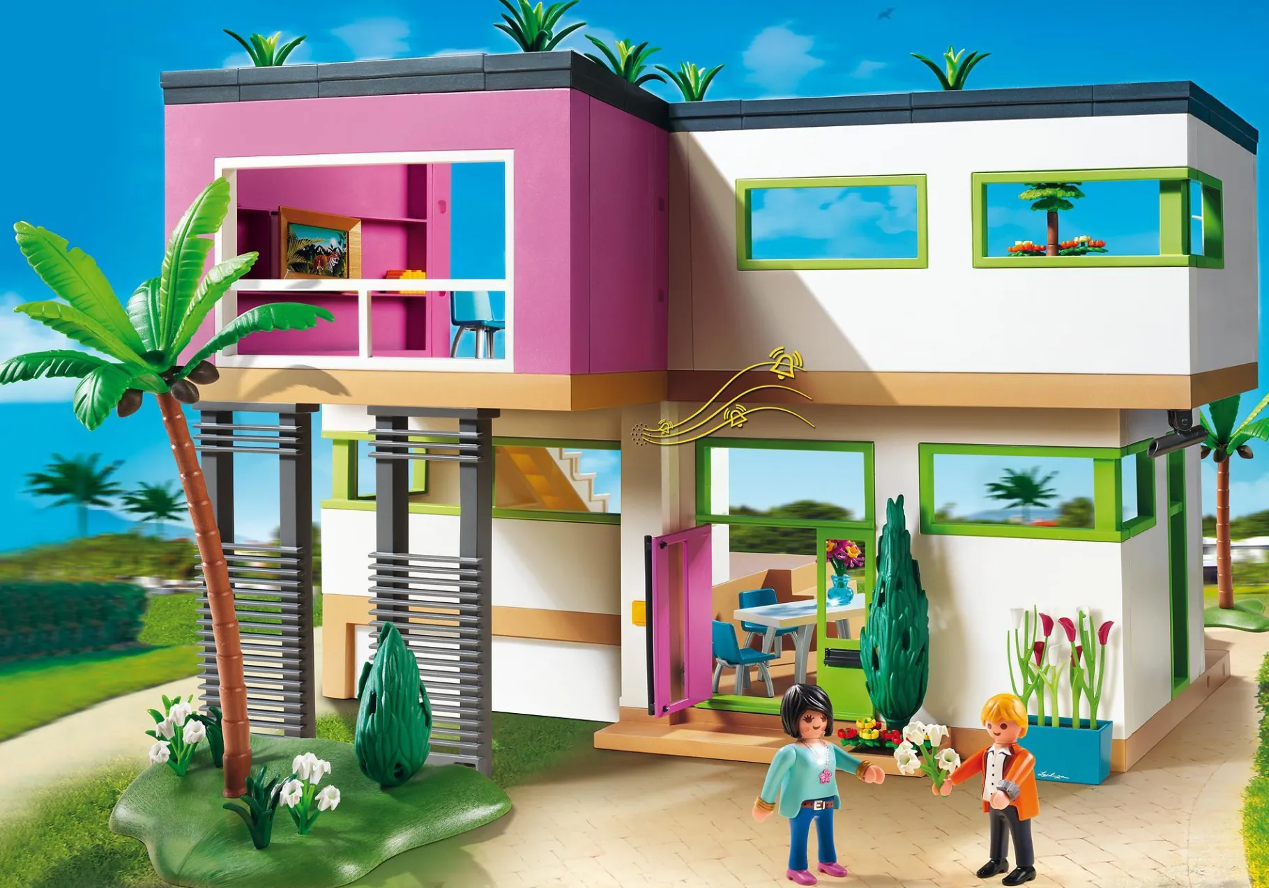 Moderne Luxusvilla-PLAYMOBIL Discount
