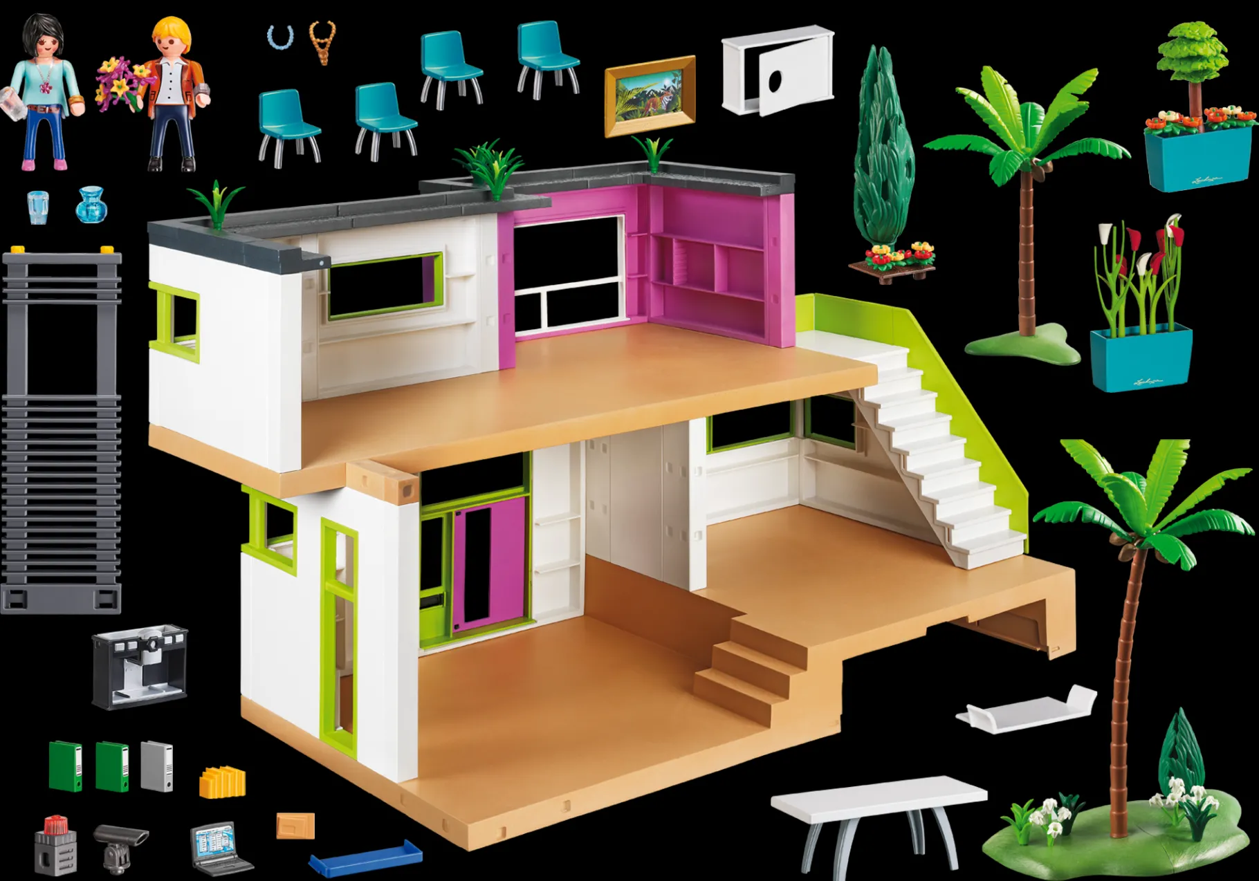 Moderne Luxusvilla-PLAYMOBIL Discount