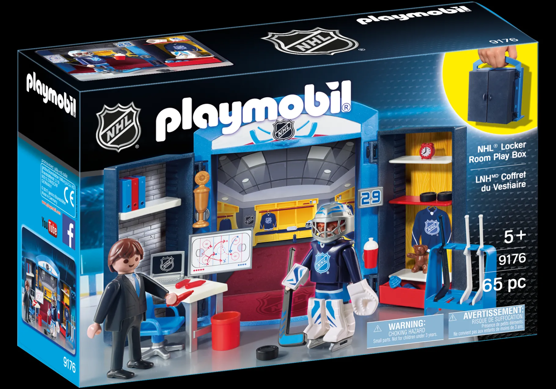 NHL™ Eishockey Locker Room Spielbox-PLAYMOBIL Sale