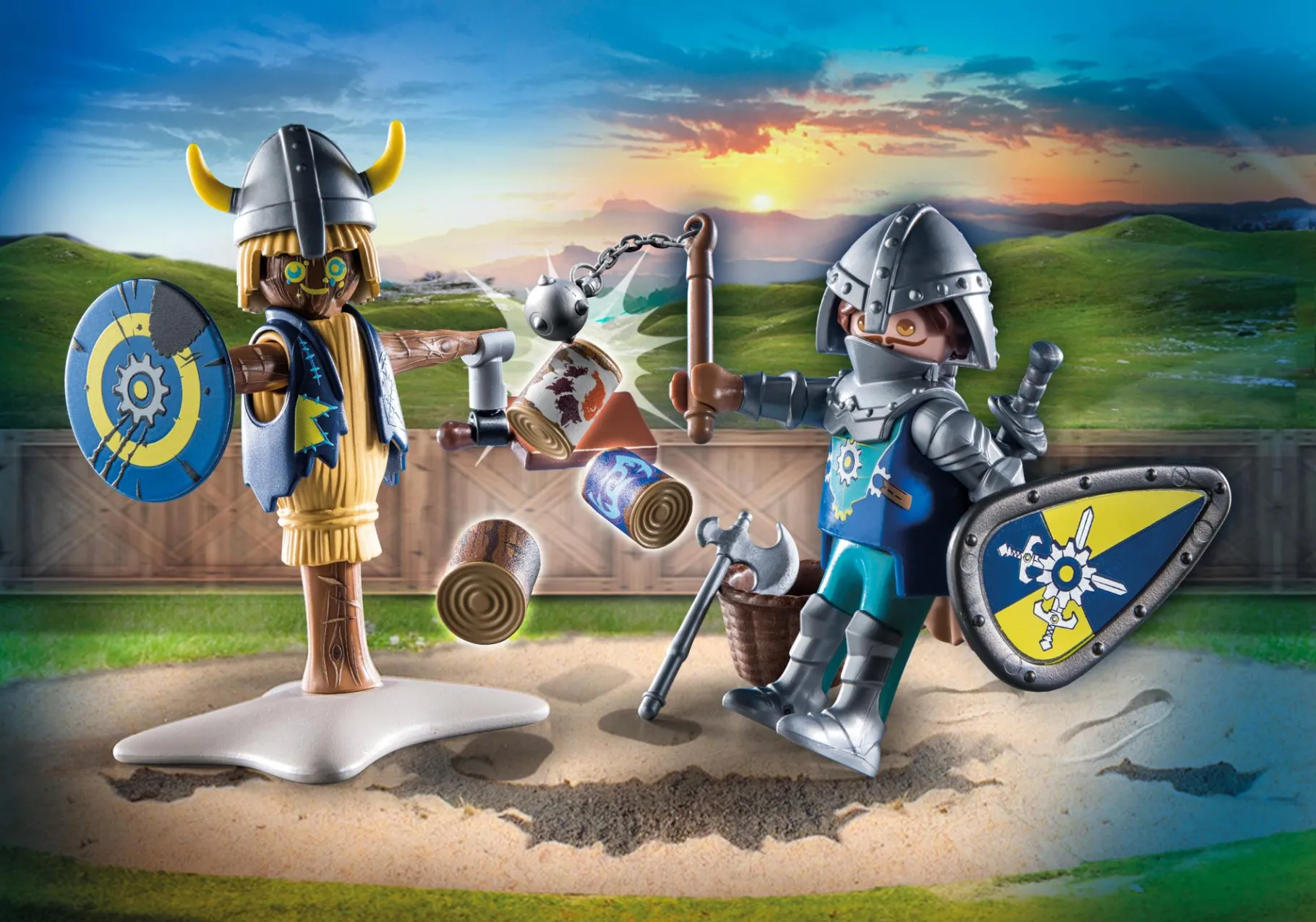 Novelmore - Kampftraining-PLAYMOBIL Clearance