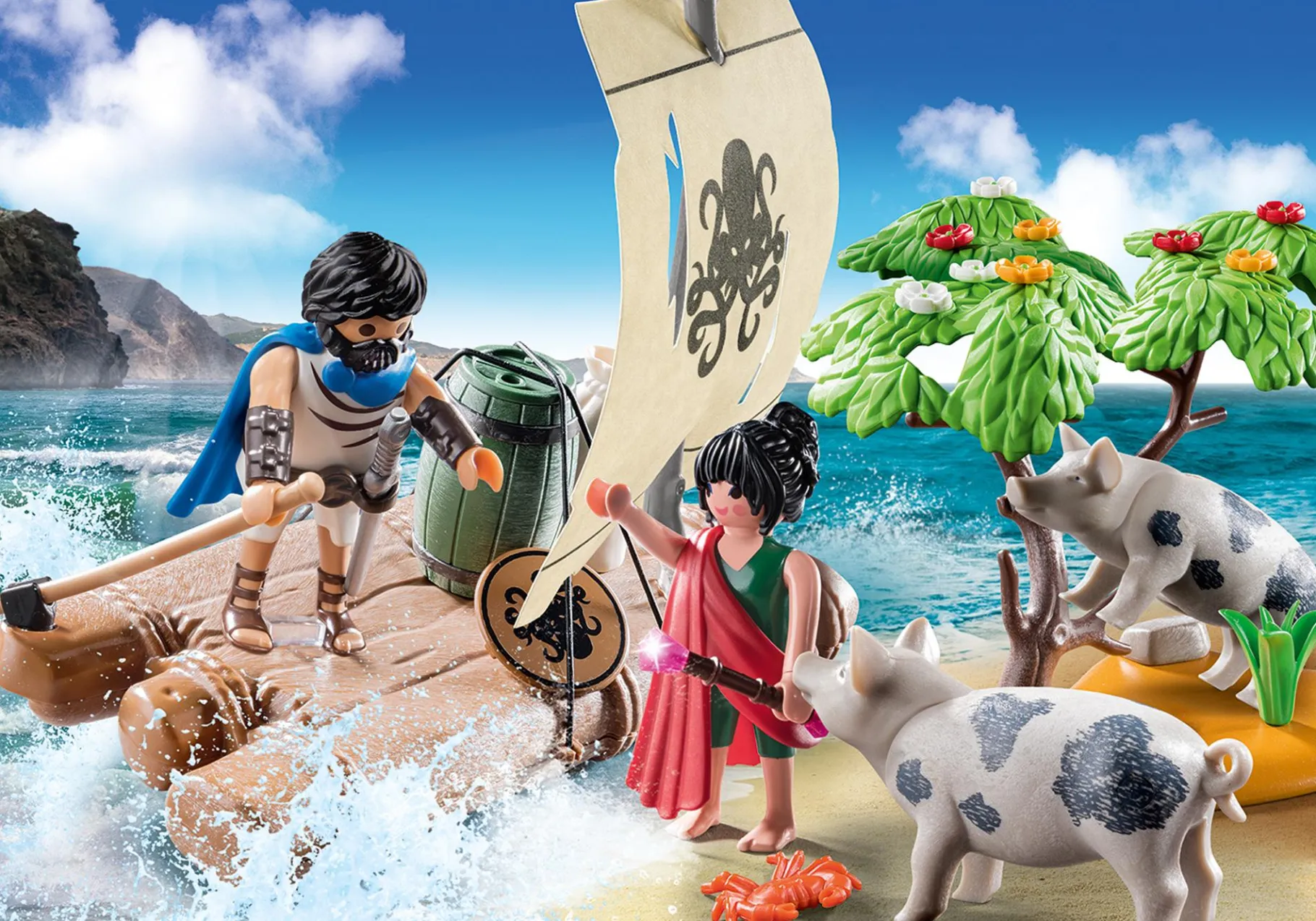 Odysseus und Kirke-PLAYMOBIL New