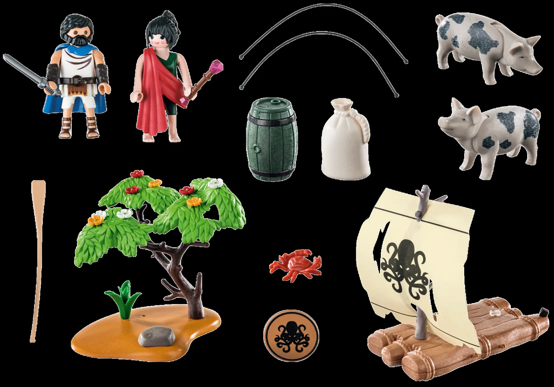 Odysseus und Kirke-PLAYMOBIL New