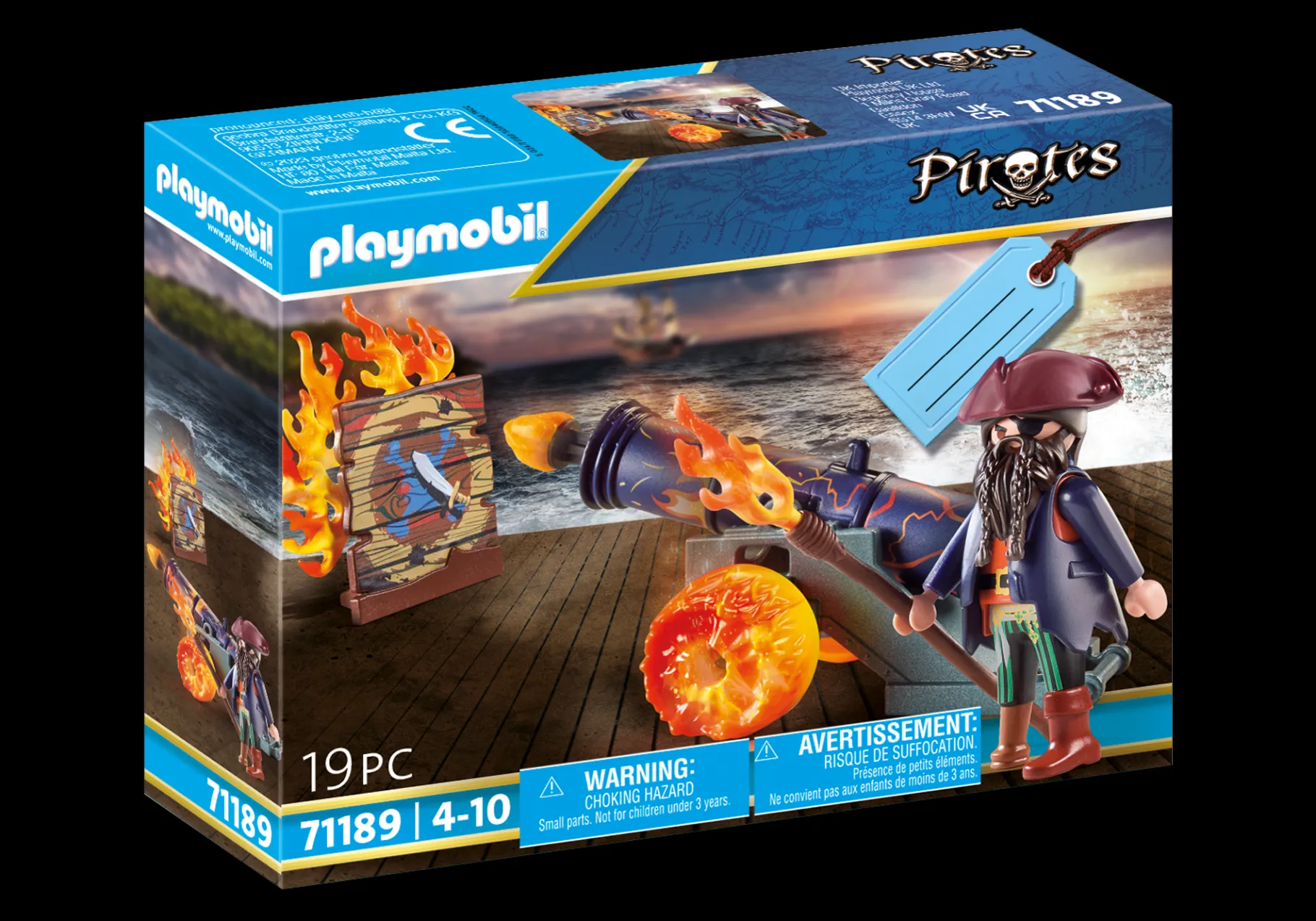 Pirat mit Kanone-PLAYMOBIL Shop