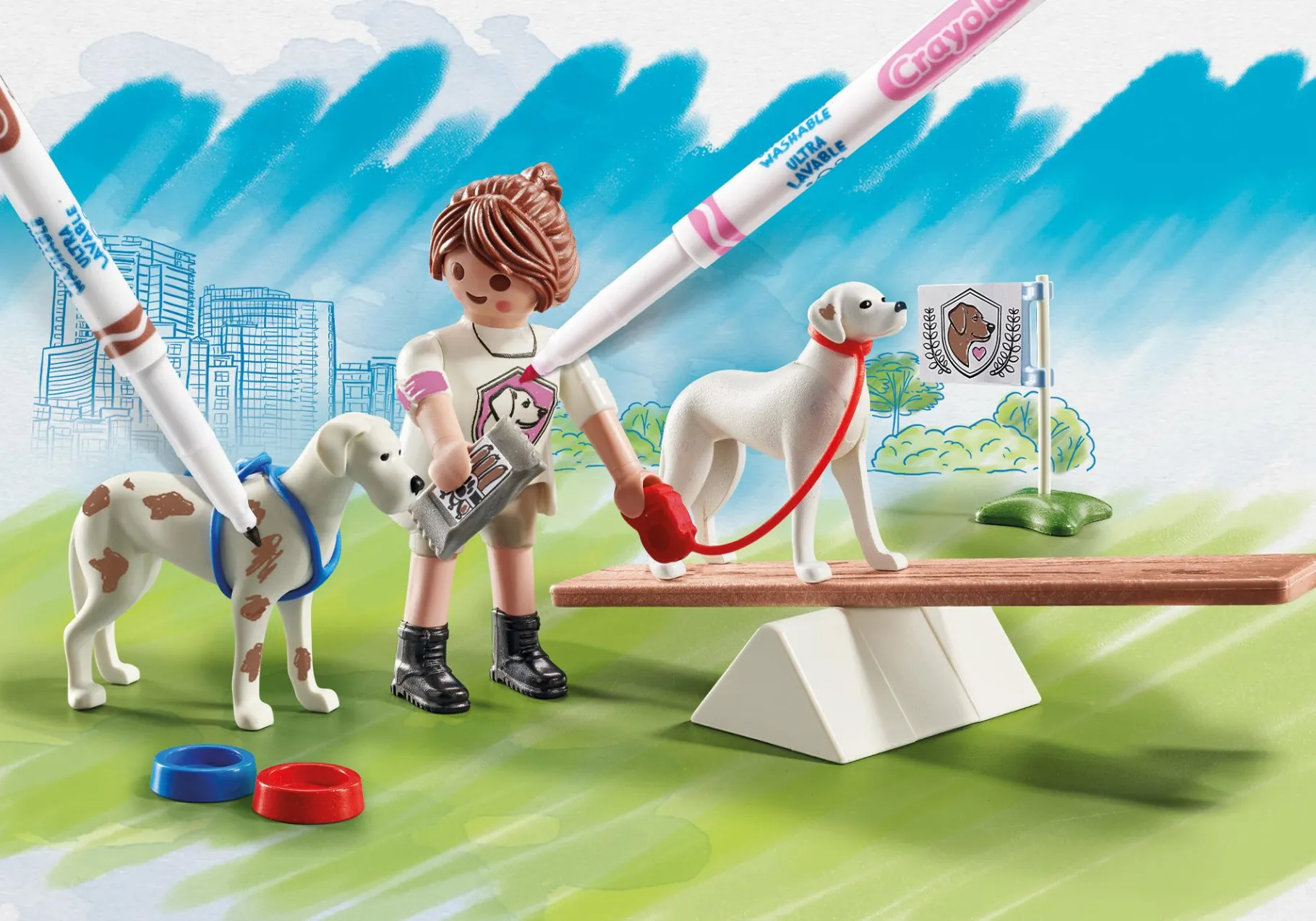 Color Hundetraining-PLAYMOBIL Flash Sale