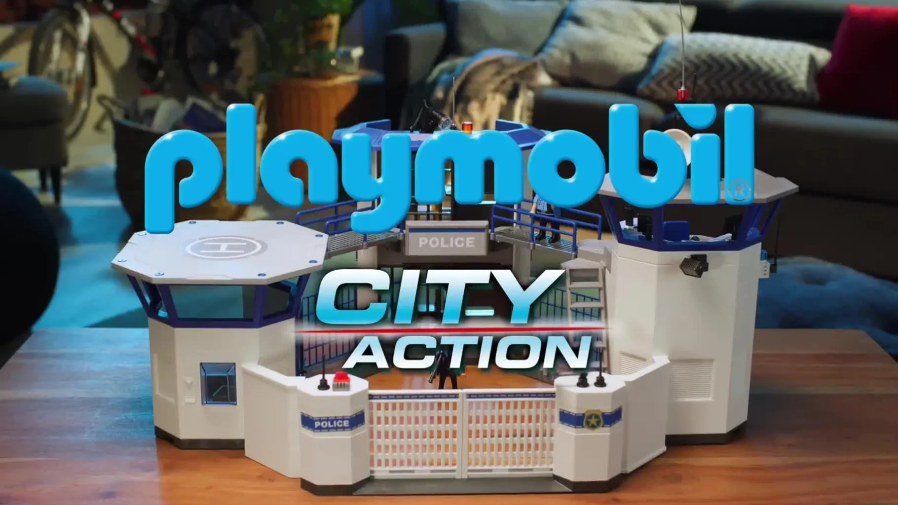Polizei-Hubschrauber: Fallschirm-Verfolgung-PLAYMOBIL Outlet