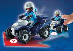 Polizei-Speed Quad-PLAYMOBIL Cheap