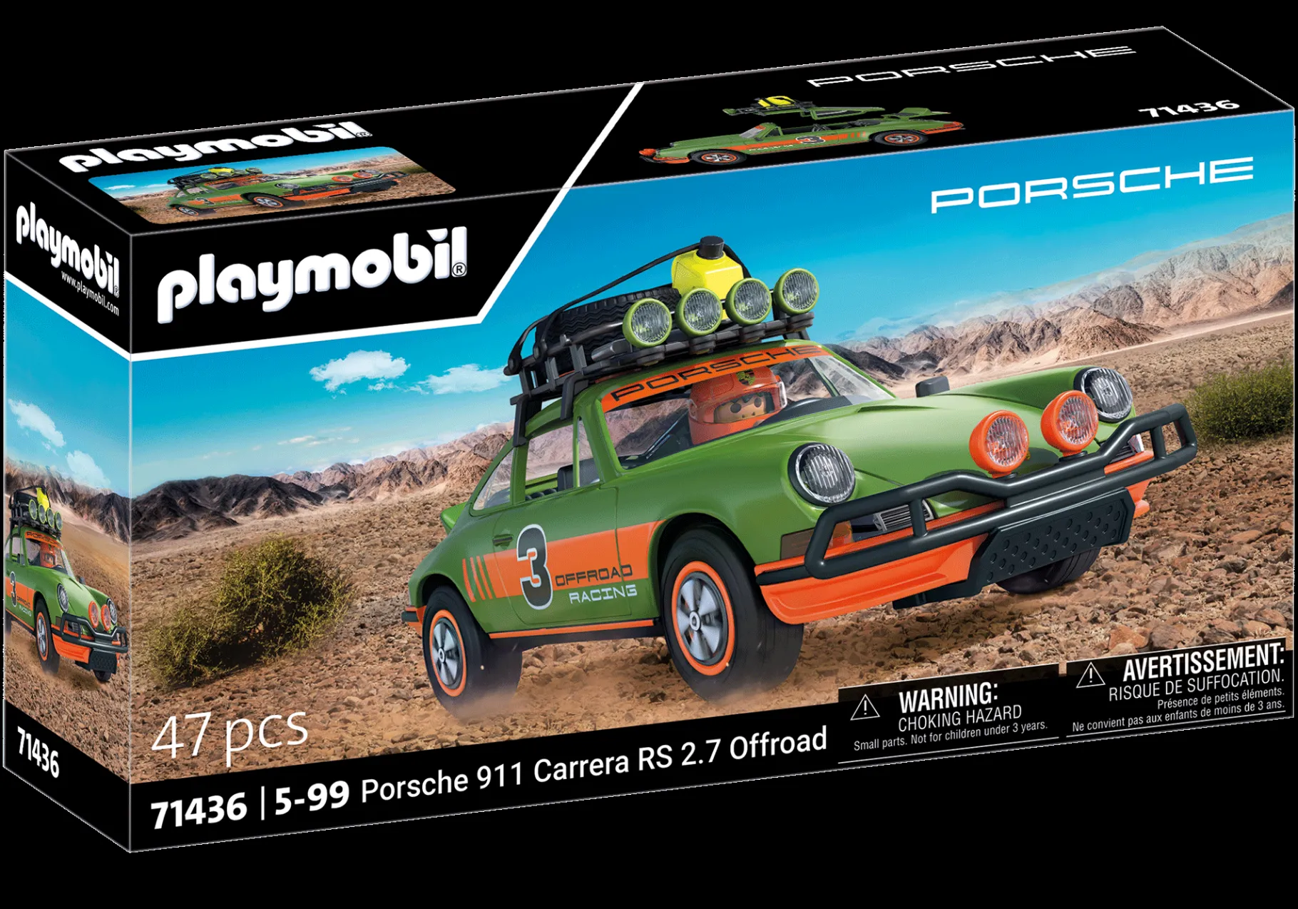 Porsche 911 Carrera RS 2.7 Offroad-PLAYMOBIL Shop