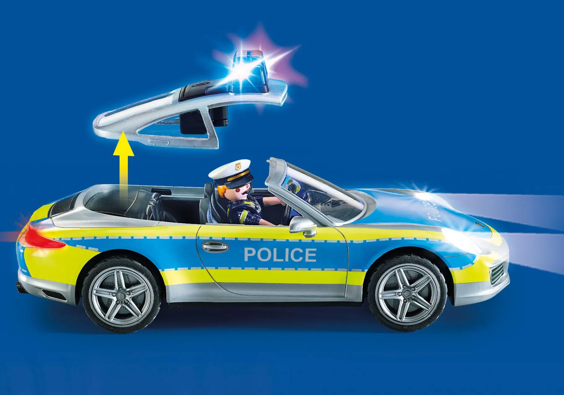 Porsche 911 Carrera 4S Police-PLAYMOBIL Outlet