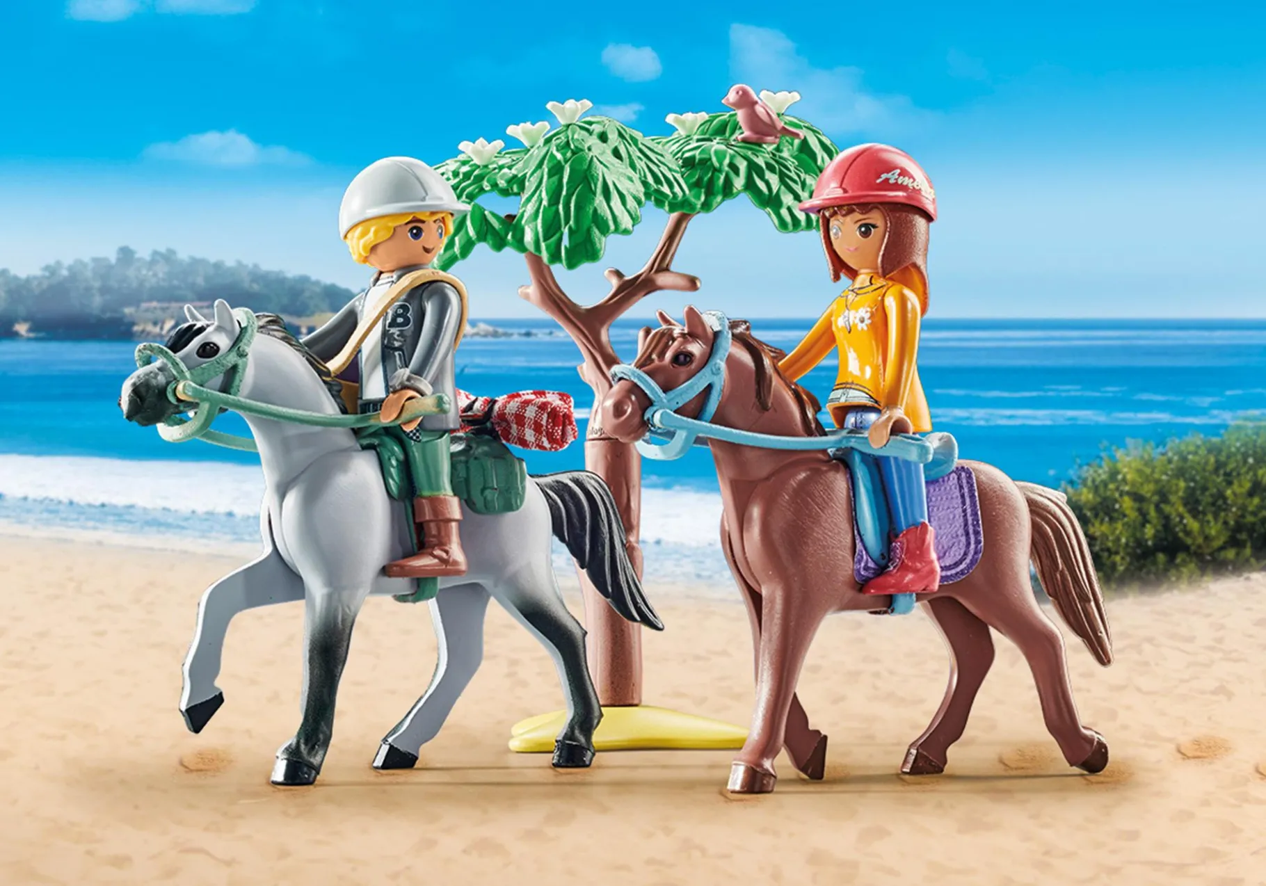 Reitausflug an den Strand mit Amelia und Ben-PLAYMOBIL Cheap