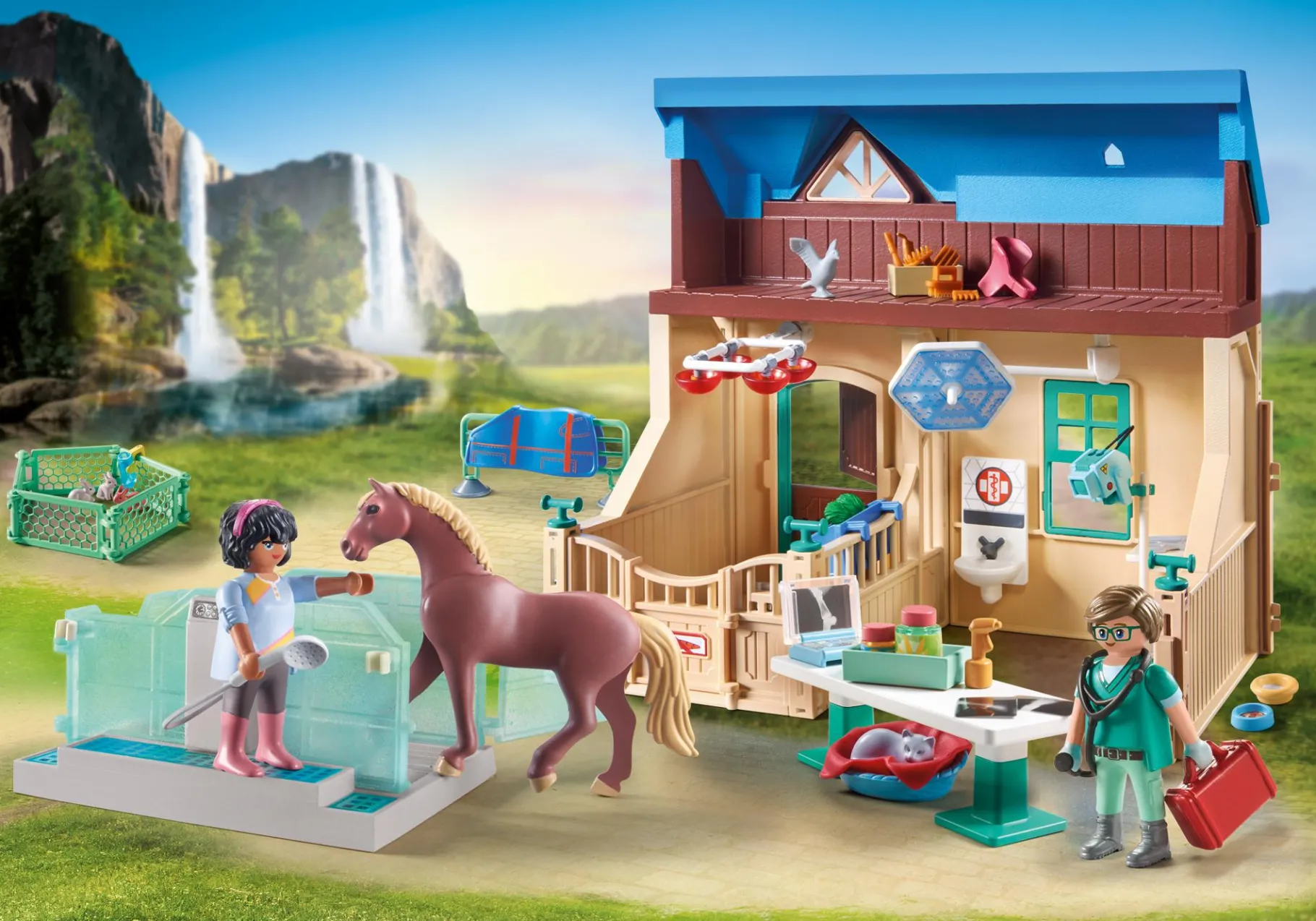 Reittherapie & Tierarztpraxis-PLAYMOBIL Fashion