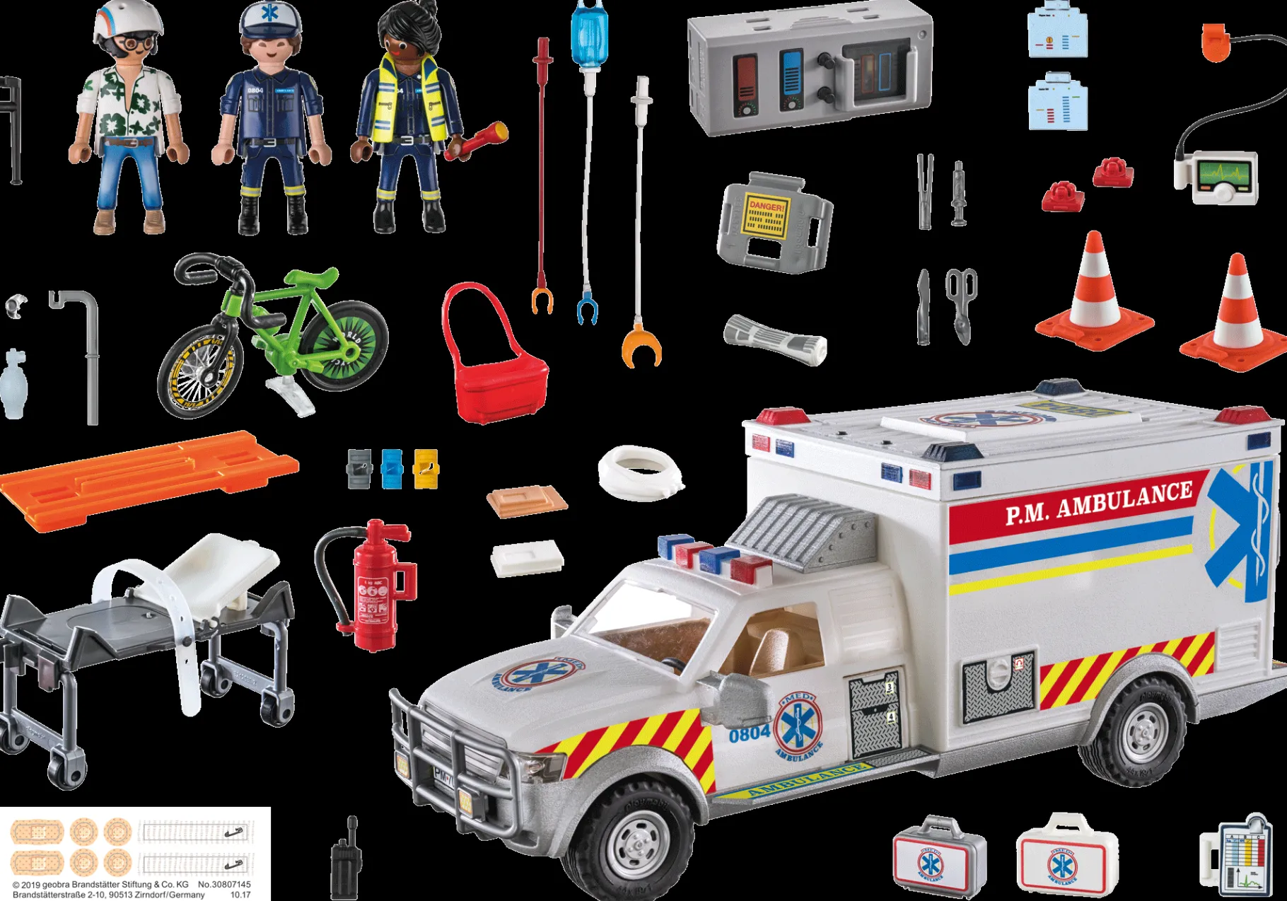Rettungs-Fahrzeug: US Ambulance-PLAYMOBIL Online