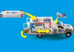 Rettungs-Fahrzeug: US Ambulance-PLAYMOBIL Online