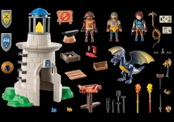 Ritterturm mit Schmied und Drache-PLAYMOBIL Store