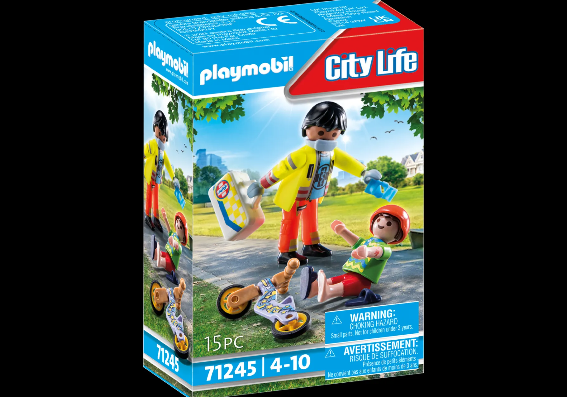 Sanitäter mit Patient-PLAYMOBIL Discount