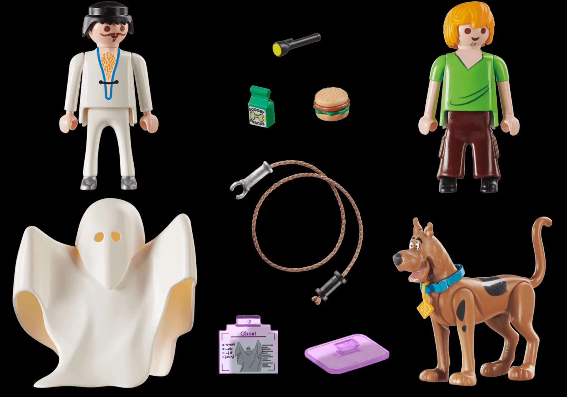 SCOOBY-DOO! Scooby und Shaggy mit Geist-PLAYMOBIL Shop