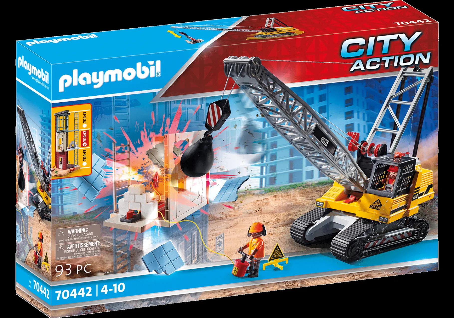 Seilbagger mit Bauteil-PLAYMOBIL Best