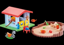 Spielhäuschen mit Sandkasten-PLAYMOBIL Best Sale
