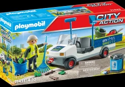 Stadtreinigung mit E-Fahrzeug-PLAYMOBIL Flash Sale